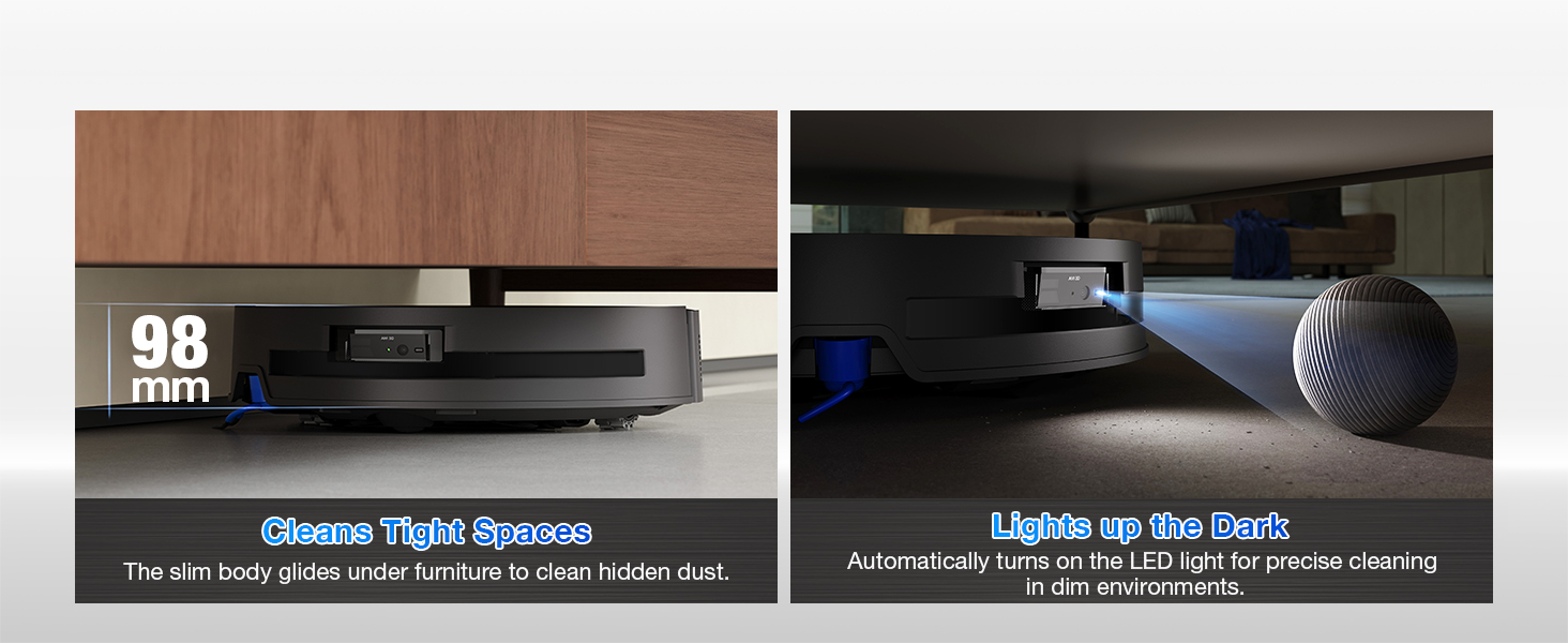 Deebot X11 Pro Robotic Vacuum Cleaner 1200 W DEX99-11EO Black