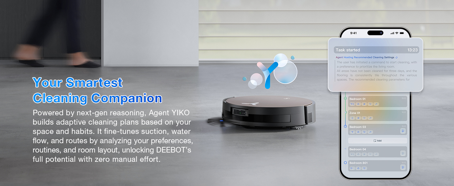 Deebot X11 Pro Robotic Vacuum Cleaner 1200 W DEX99-11EO Black