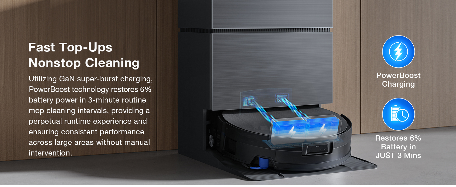 Deebot X11 Pro Robotic Vacuum Cleaner 1200 W DEX99-11EO Black