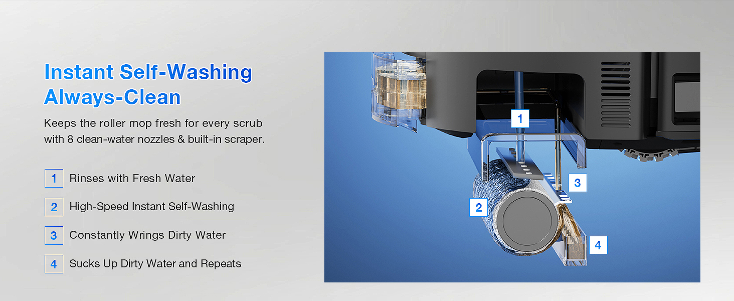 Deebot X11 Pro Robotic Vacuum Cleaner 1200 W DEX99-11EO Black