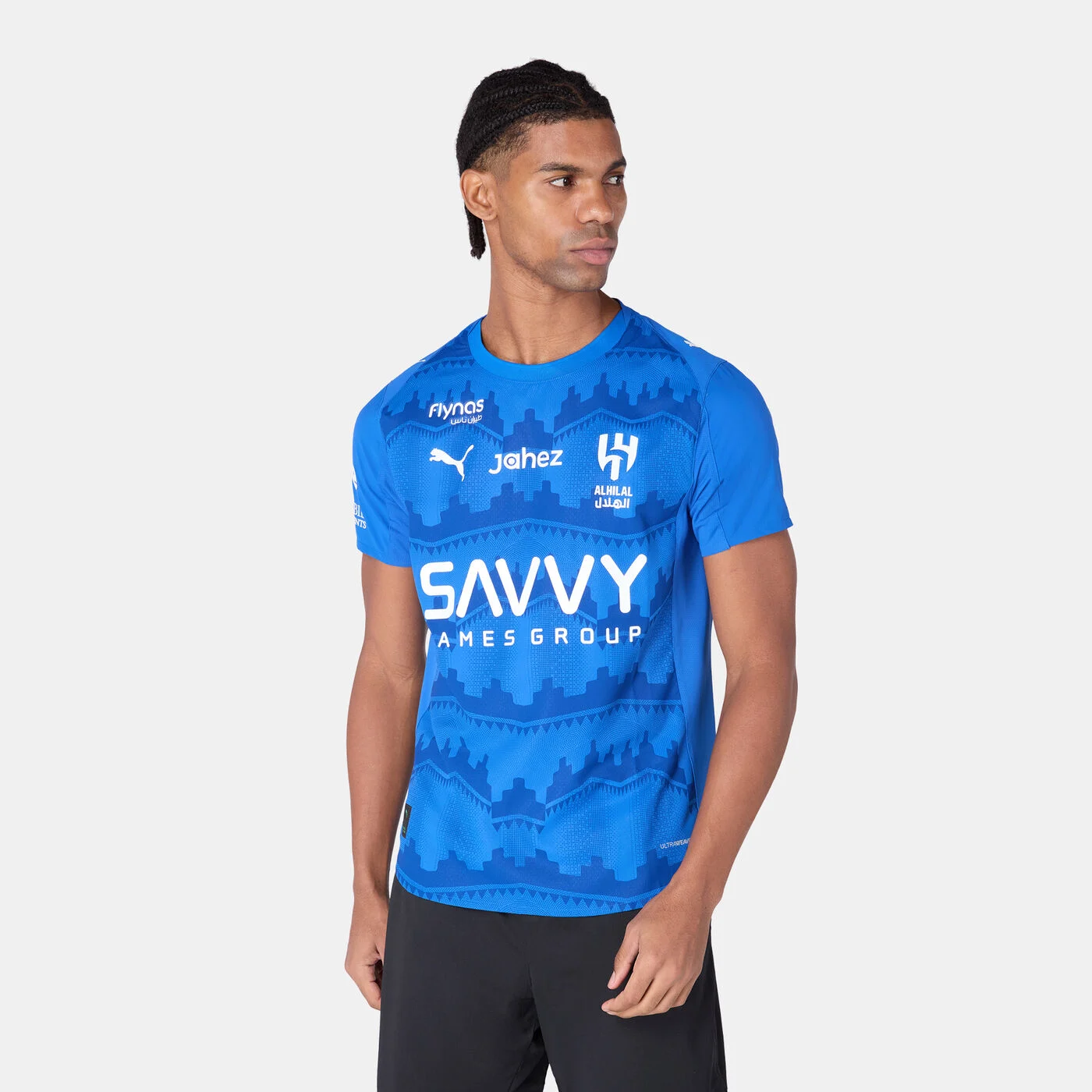 Men's Al Hilal 25/26 Home Authentic Football Jersey