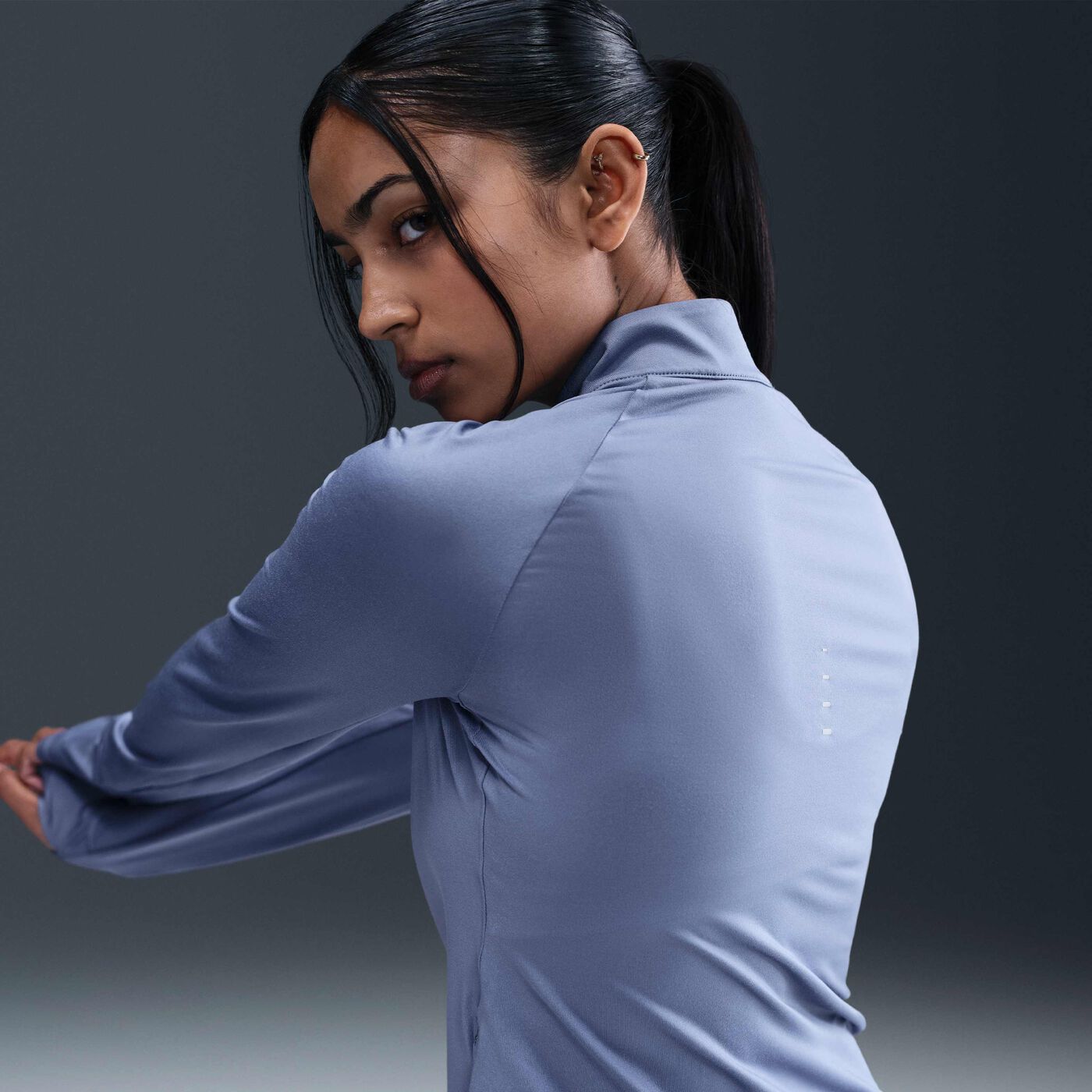 Women's Swift Dri-FIT UV 1/4-Zip Running Top