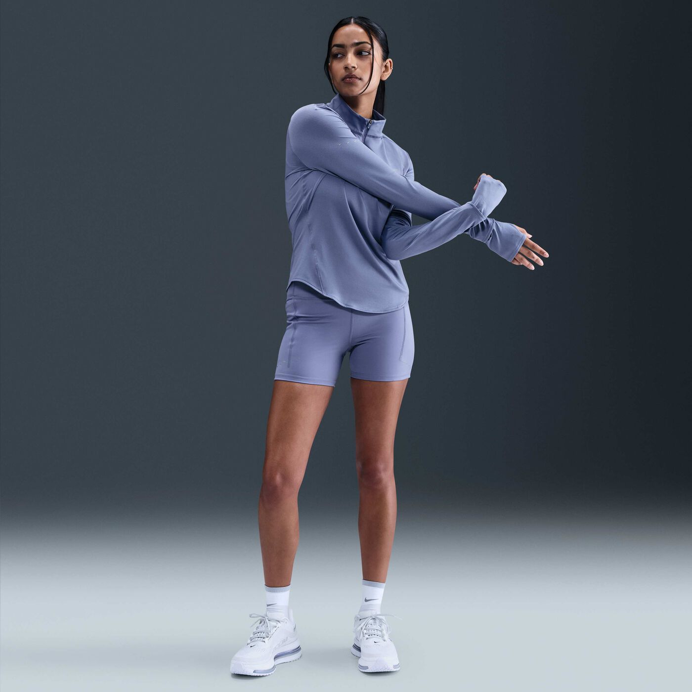 Women's Swift Dri-FIT UV 1/4-Zip Running Top