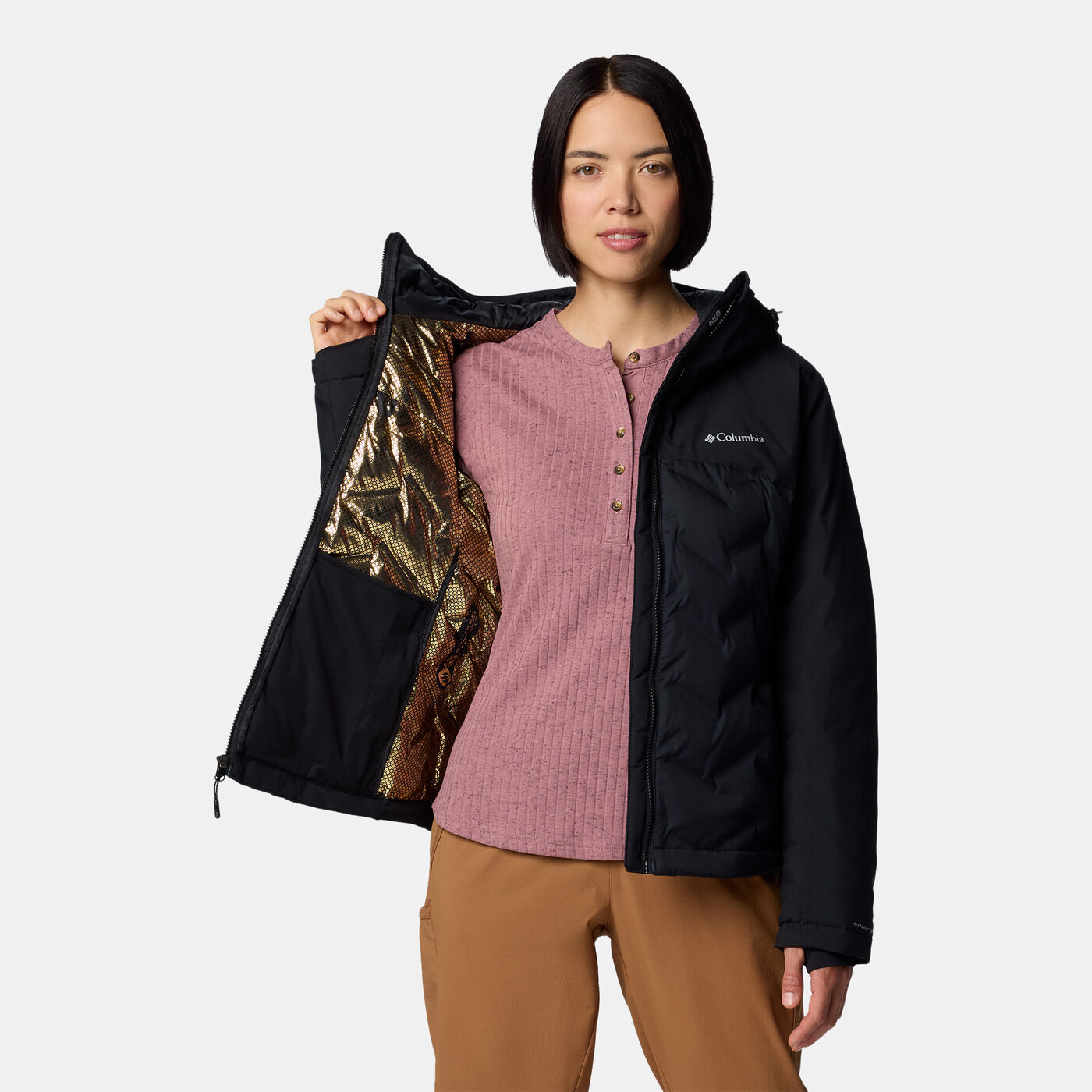 Women's Grand Trek III Waterproof Hooded Down Hiking Jacket