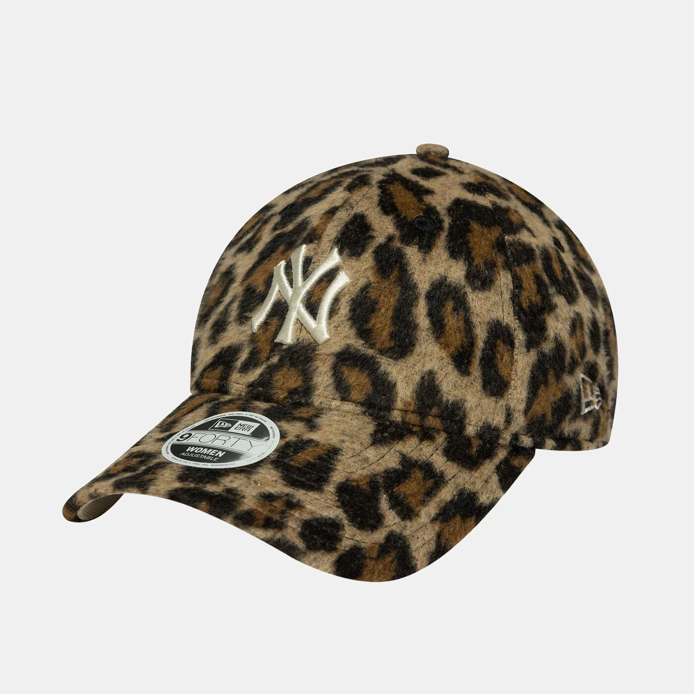 Women's MLB New York Yankees Cosy Animal Leopard 9FORTY Cap