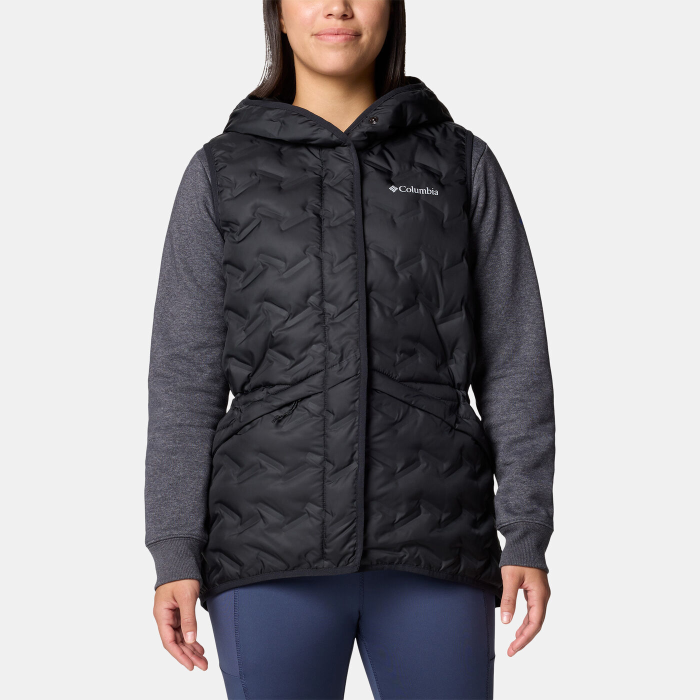 Women's Delta Ridge II Down Hooded Hiking Vest