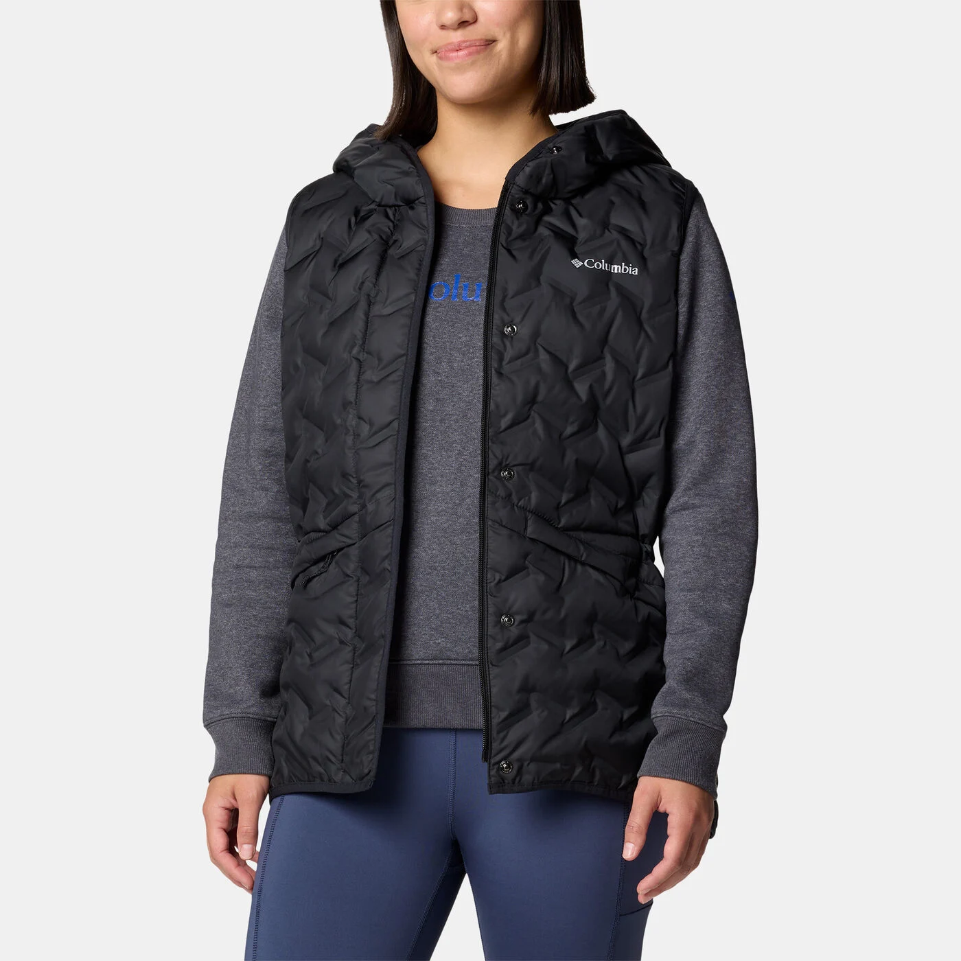 Women's Delta Ridge II Down Hooded Hiking Vest