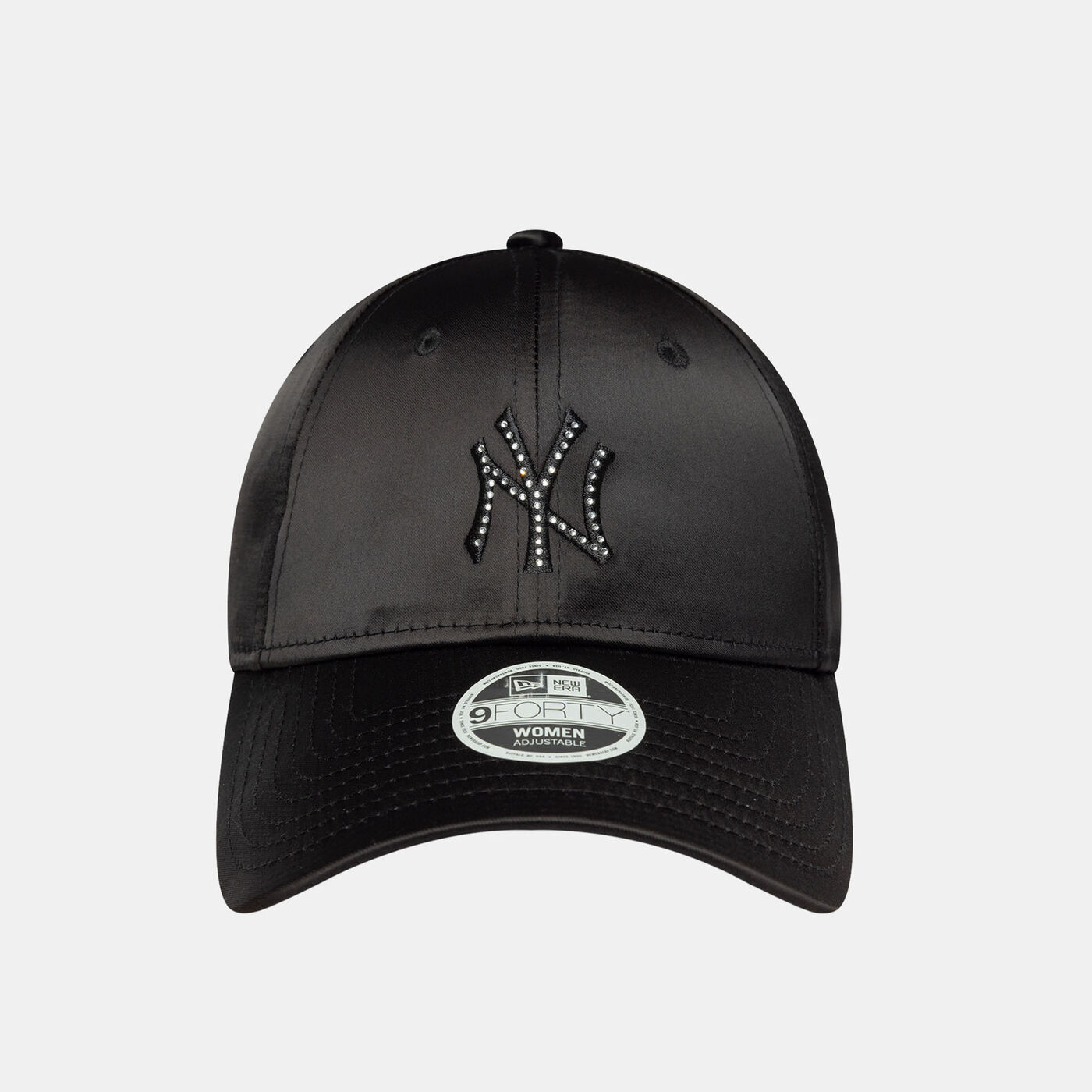 Women's MLB New York Yankees Satin Rhinestone 9FORTY Cap