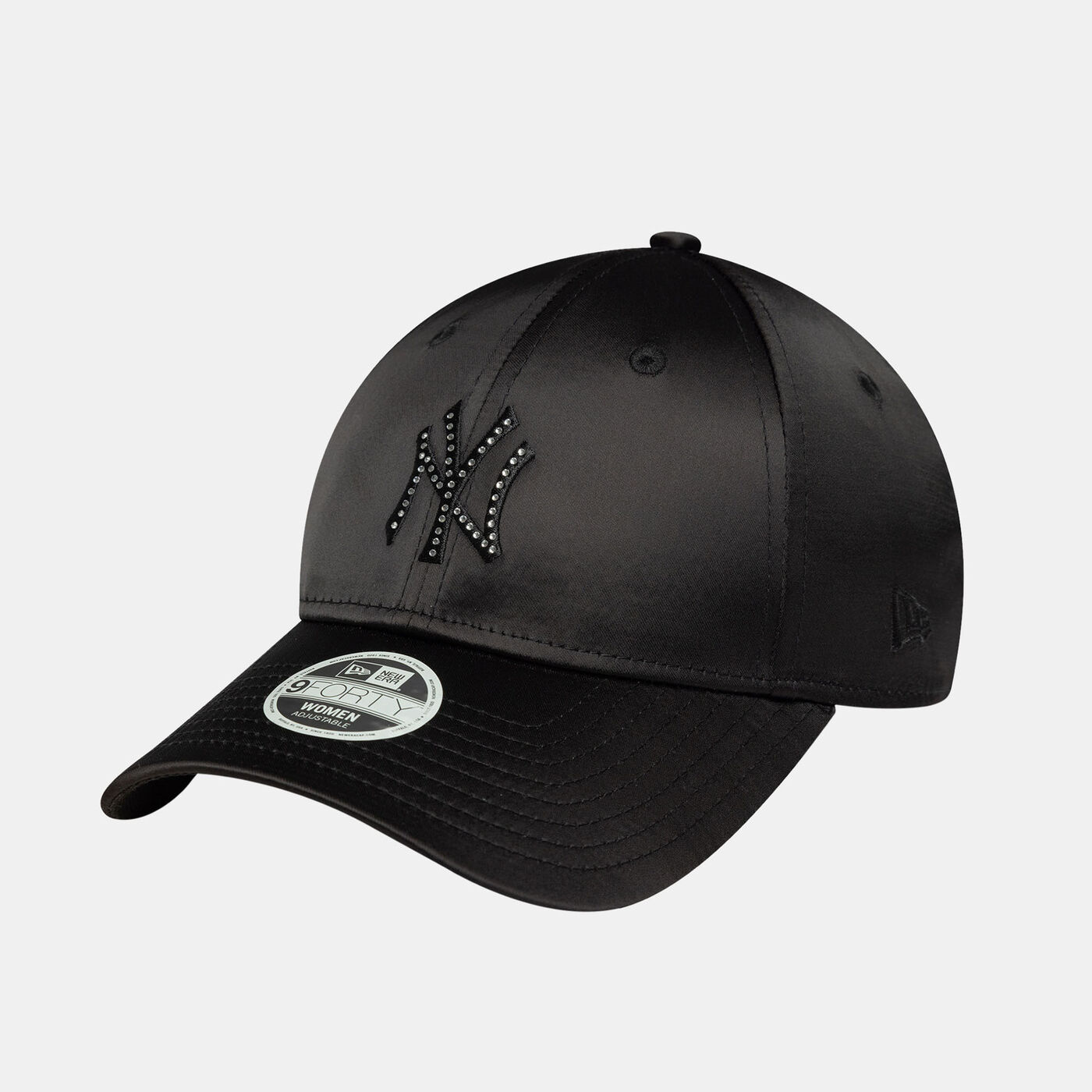 Women's MLB New York Yankees Satin Rhinestone 9FORTY Cap