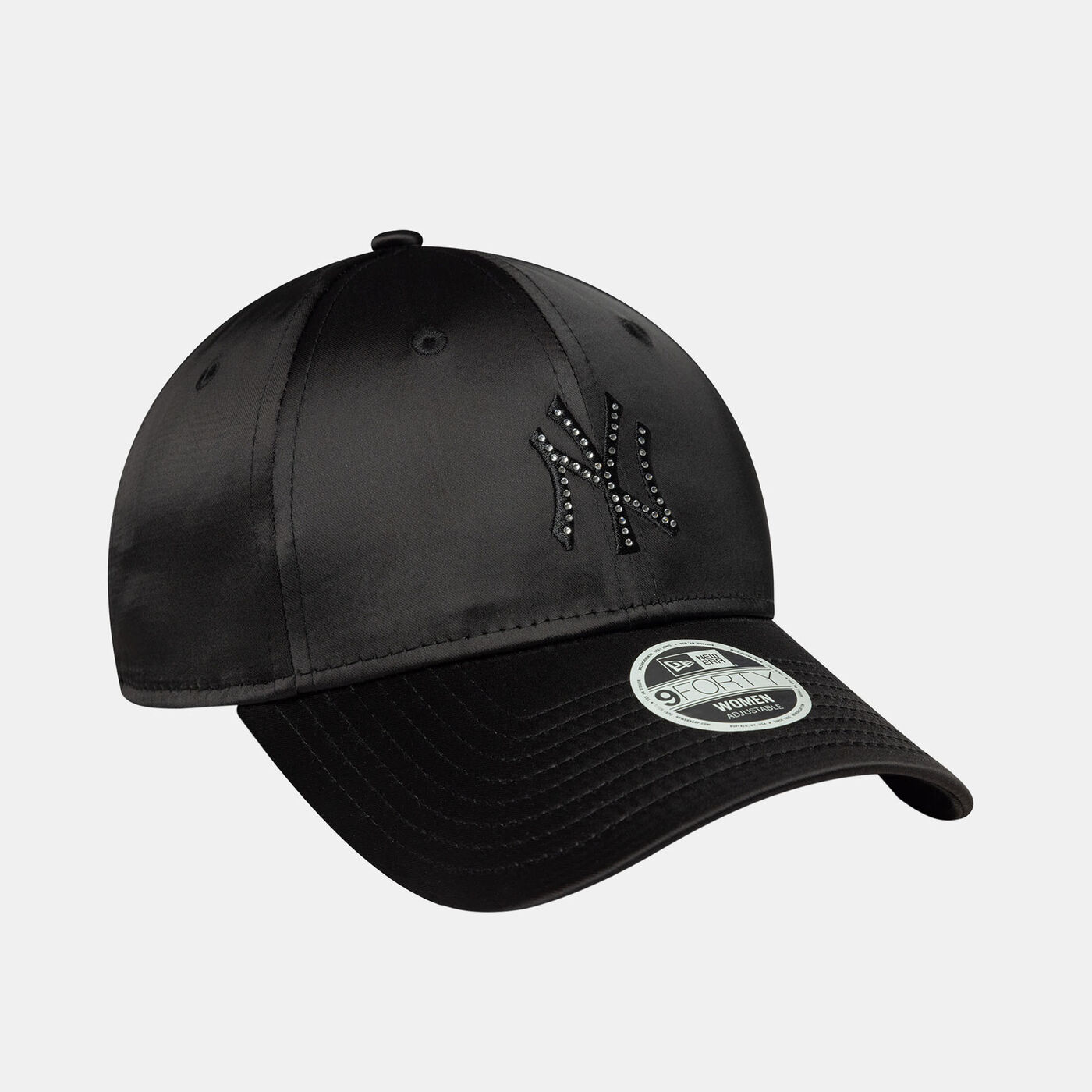 Women's MLB New York Yankees Satin Rhinestone 9FORTY Cap