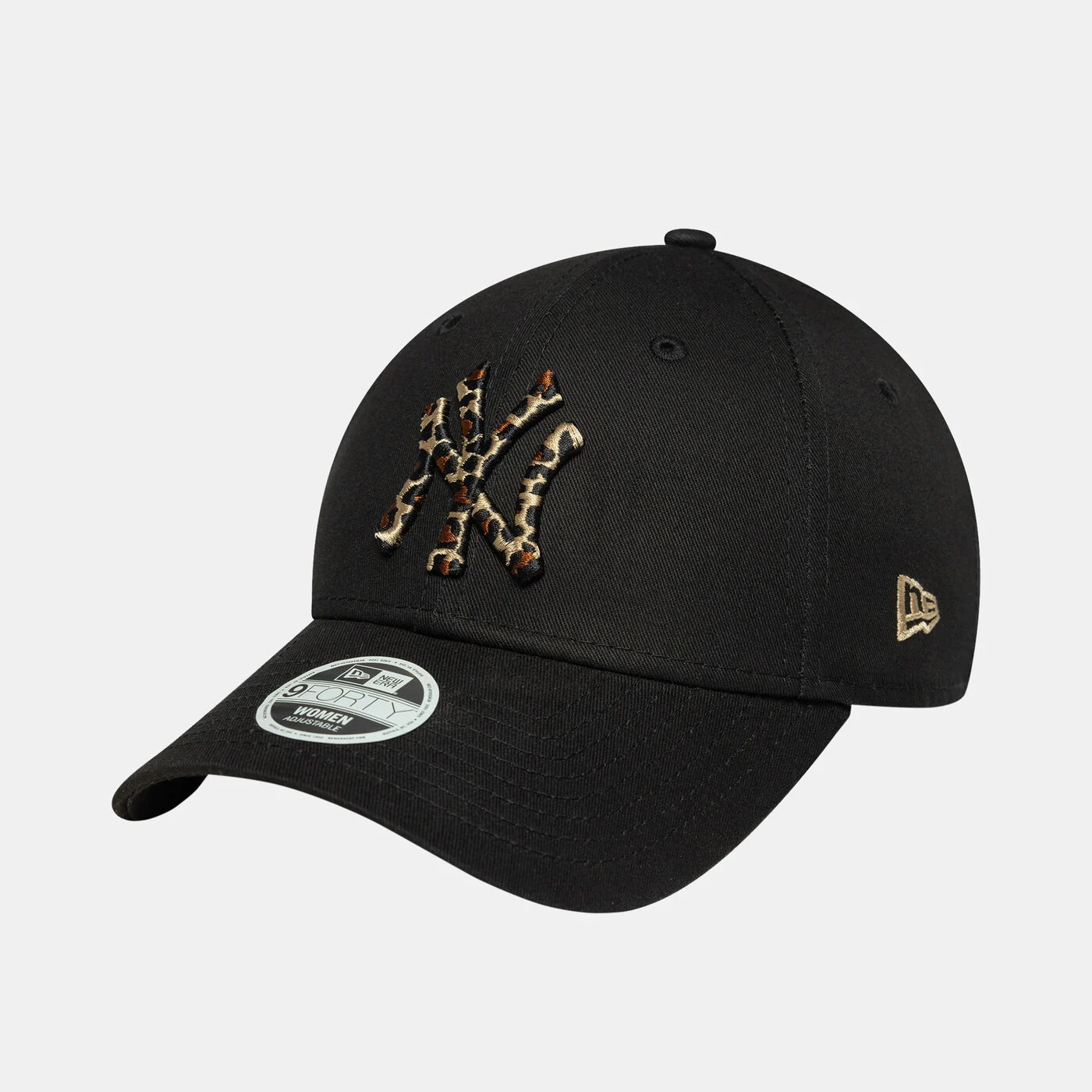 Women's MLB New York Yankees Leopard Infill 9FORTY Cap