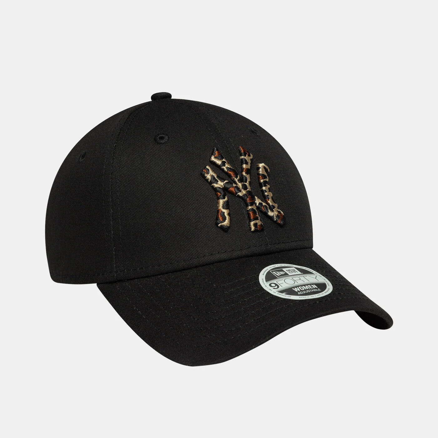 Women's MLB New York Yankees Leopard Infill 9FORTY Cap