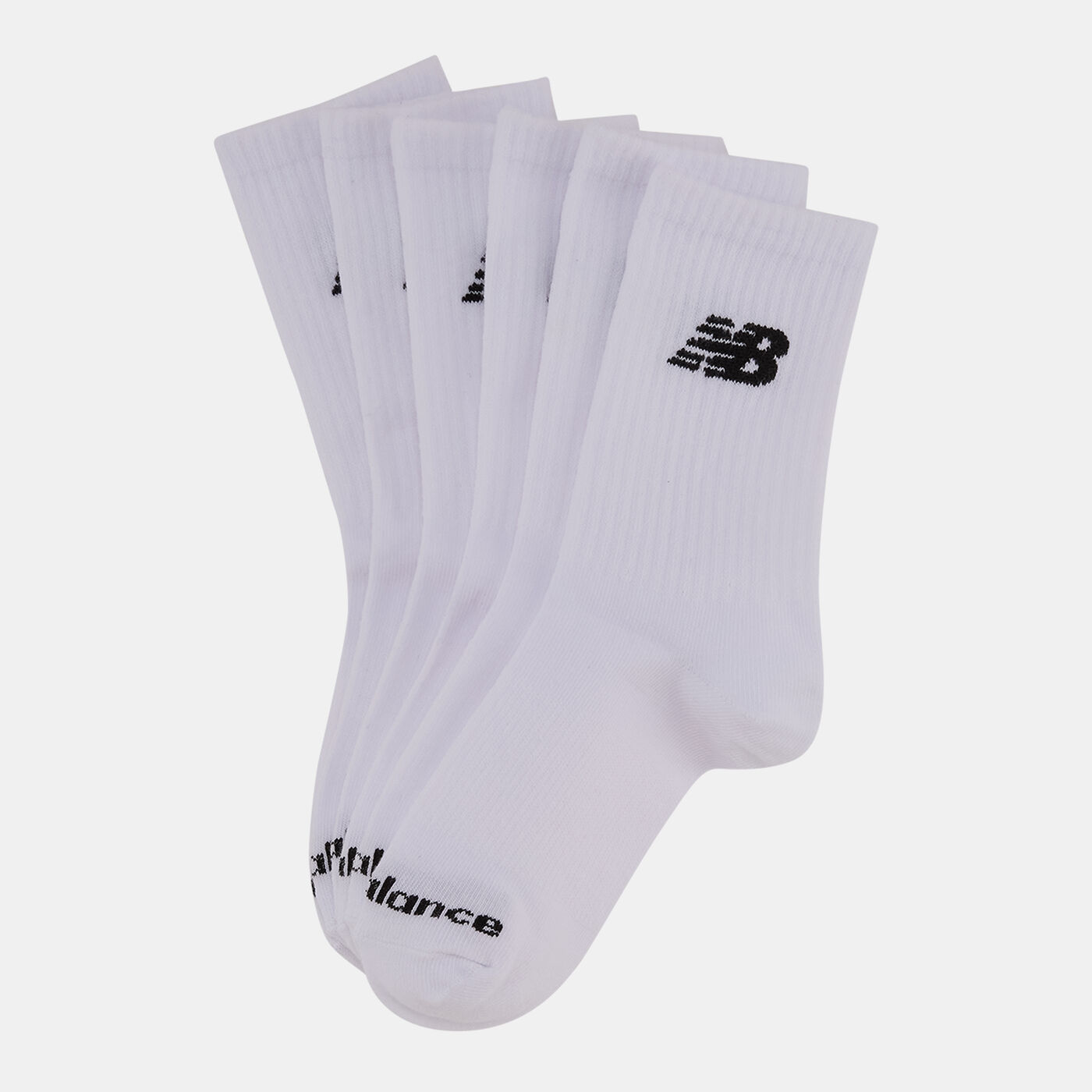 Kids' Everyday Lightweight Crew Socks (3 Pack)