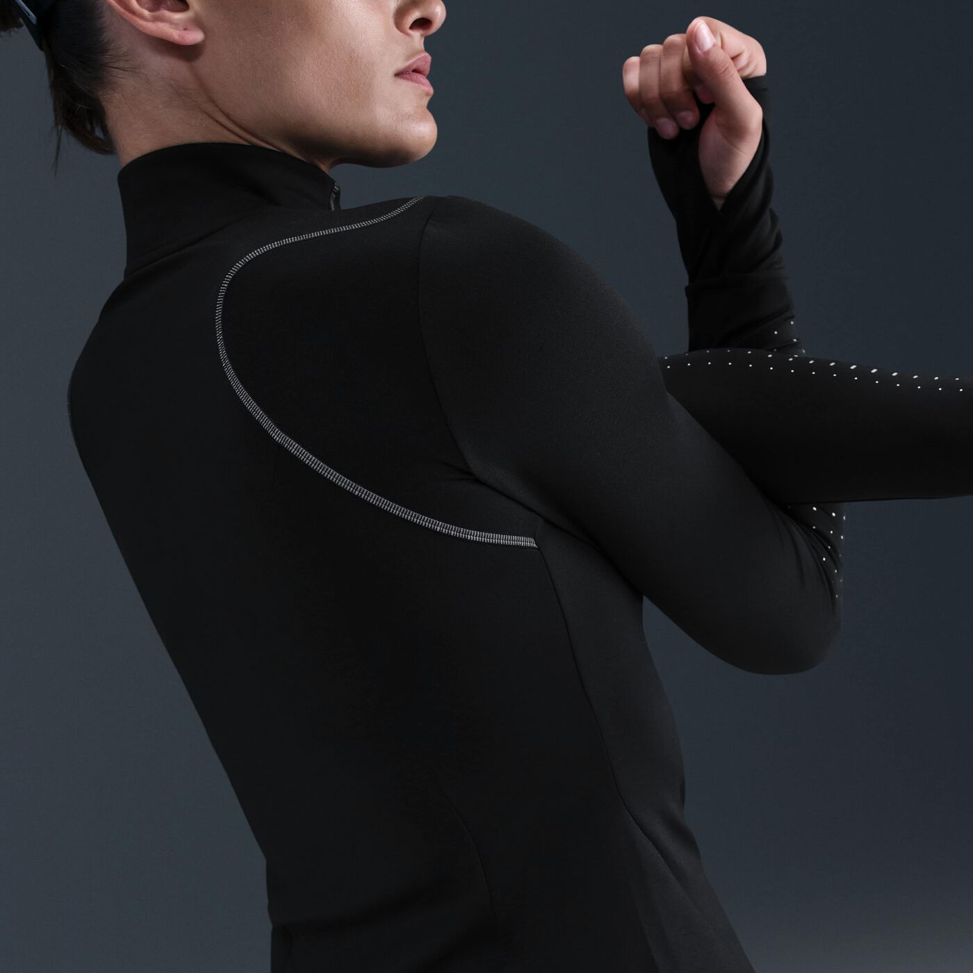 Women's Swift Therma-FIT 1/4-Zip Running Top