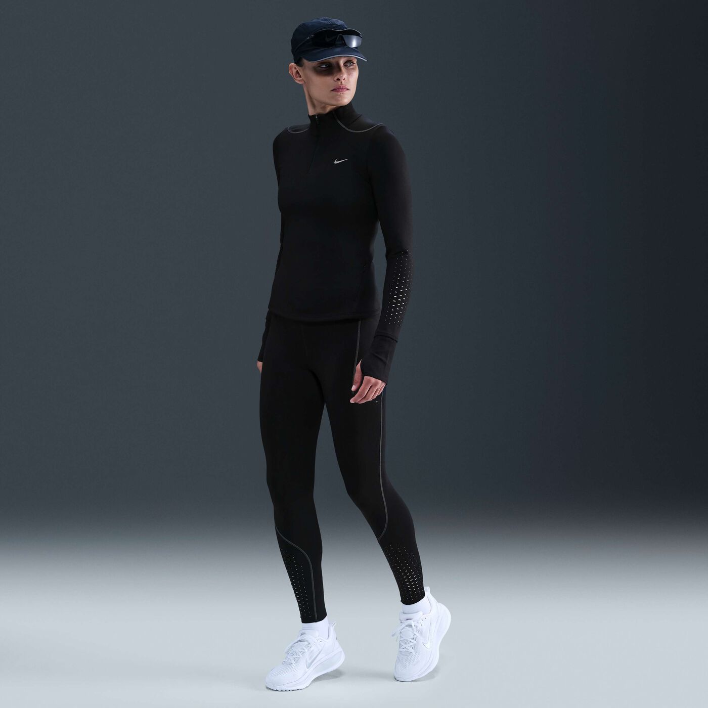 Women's Swift Therma-FIT 1/4-Zip Running Top