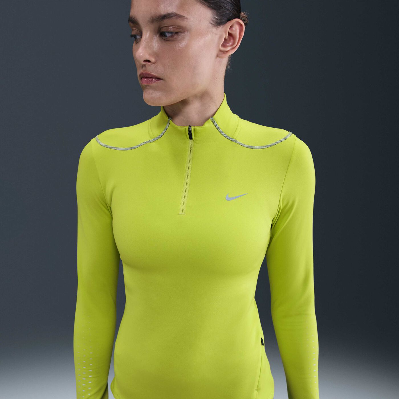 Women's Swift Therma-FIT 1/4-Zip Running Top
