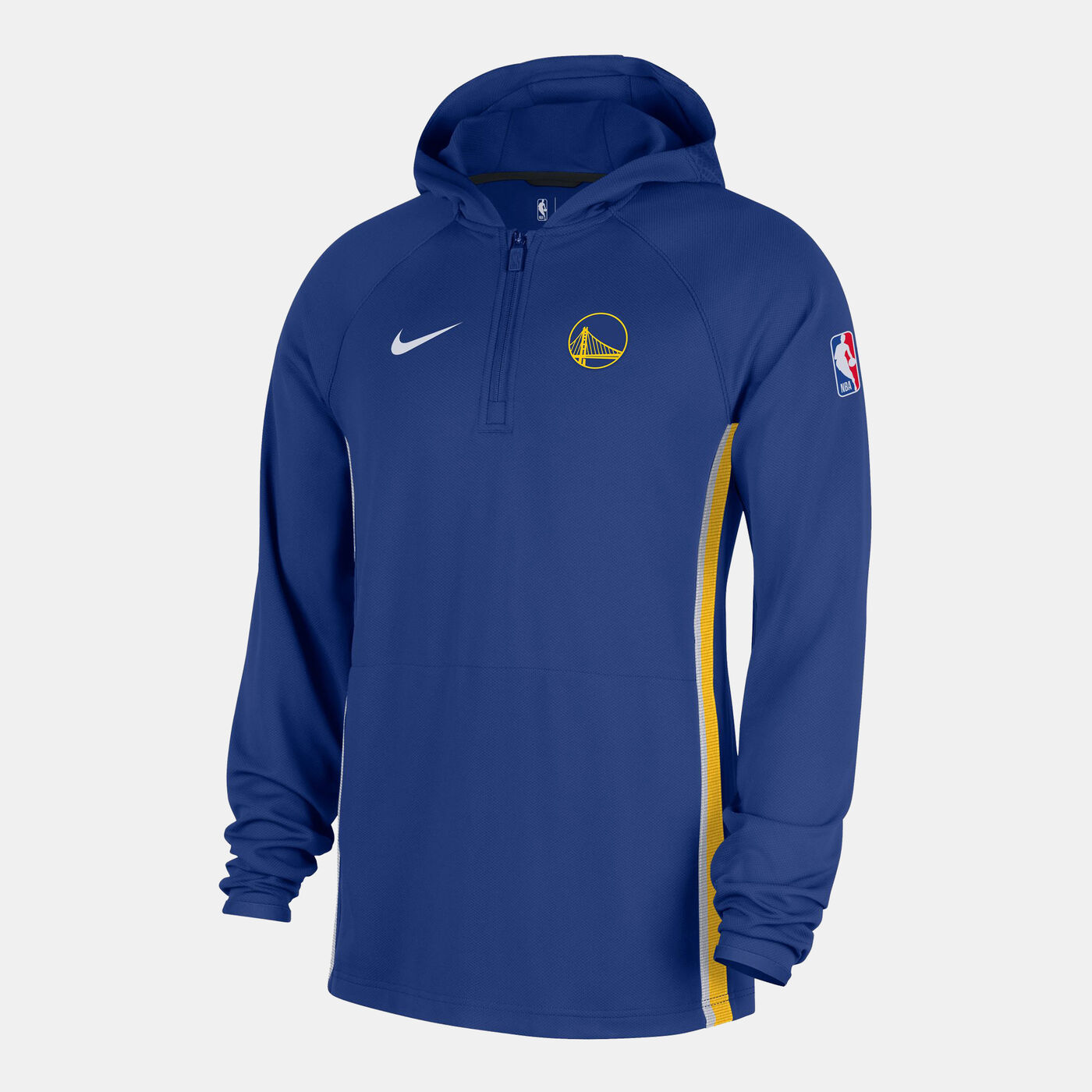 Men's NBA Golden State Warriors Zoned 1/4-Zip Hoodie