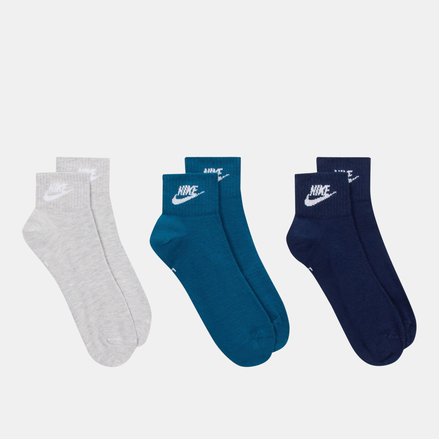 Everyday Essential Ankle Socks (3 Pairs)