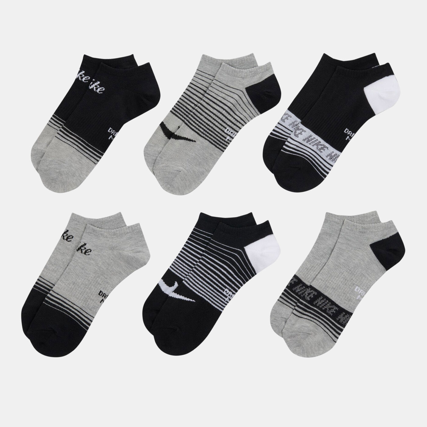 Everyday No-Show Socks (6 Pairs)