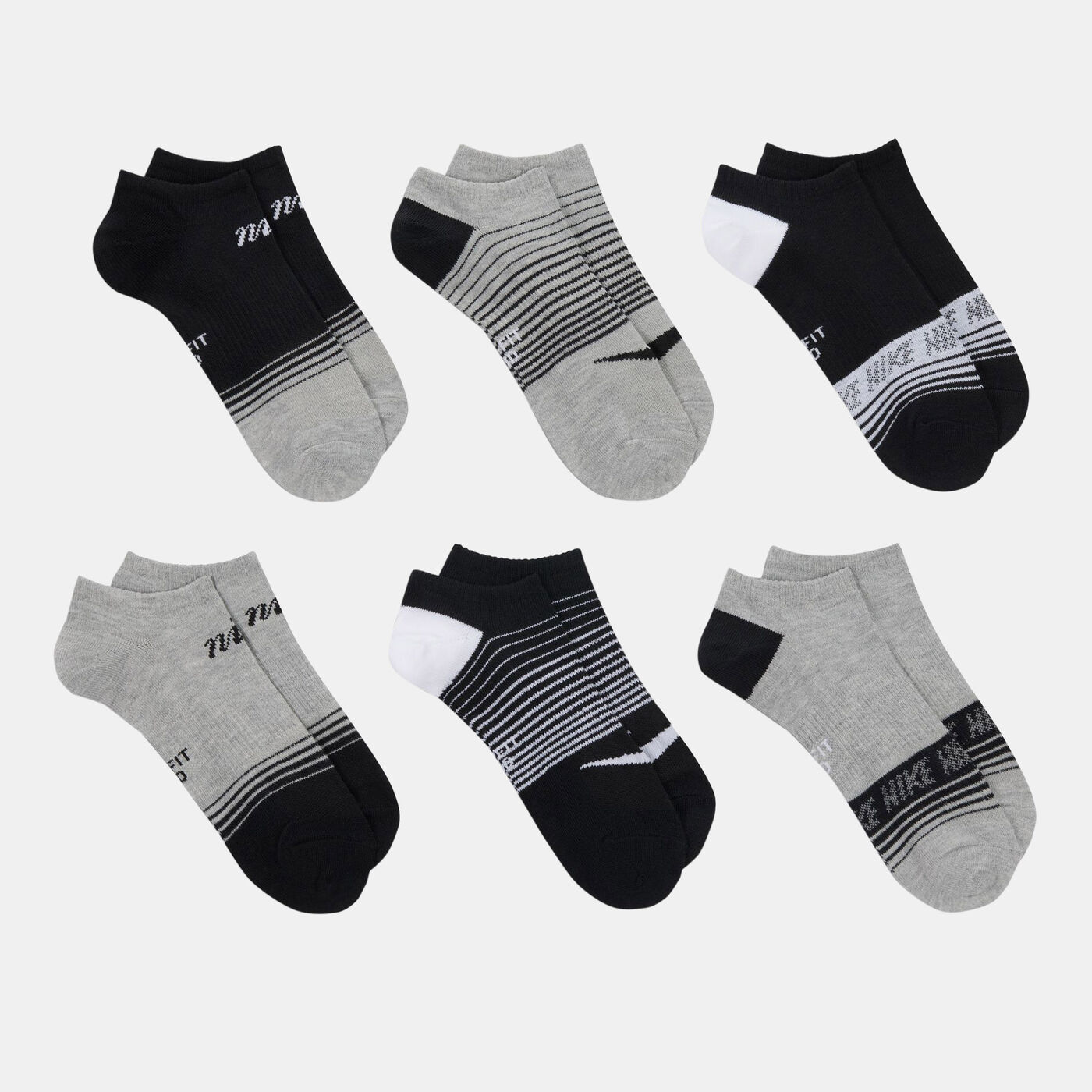 Everyday No-Show Socks (6 Pairs)