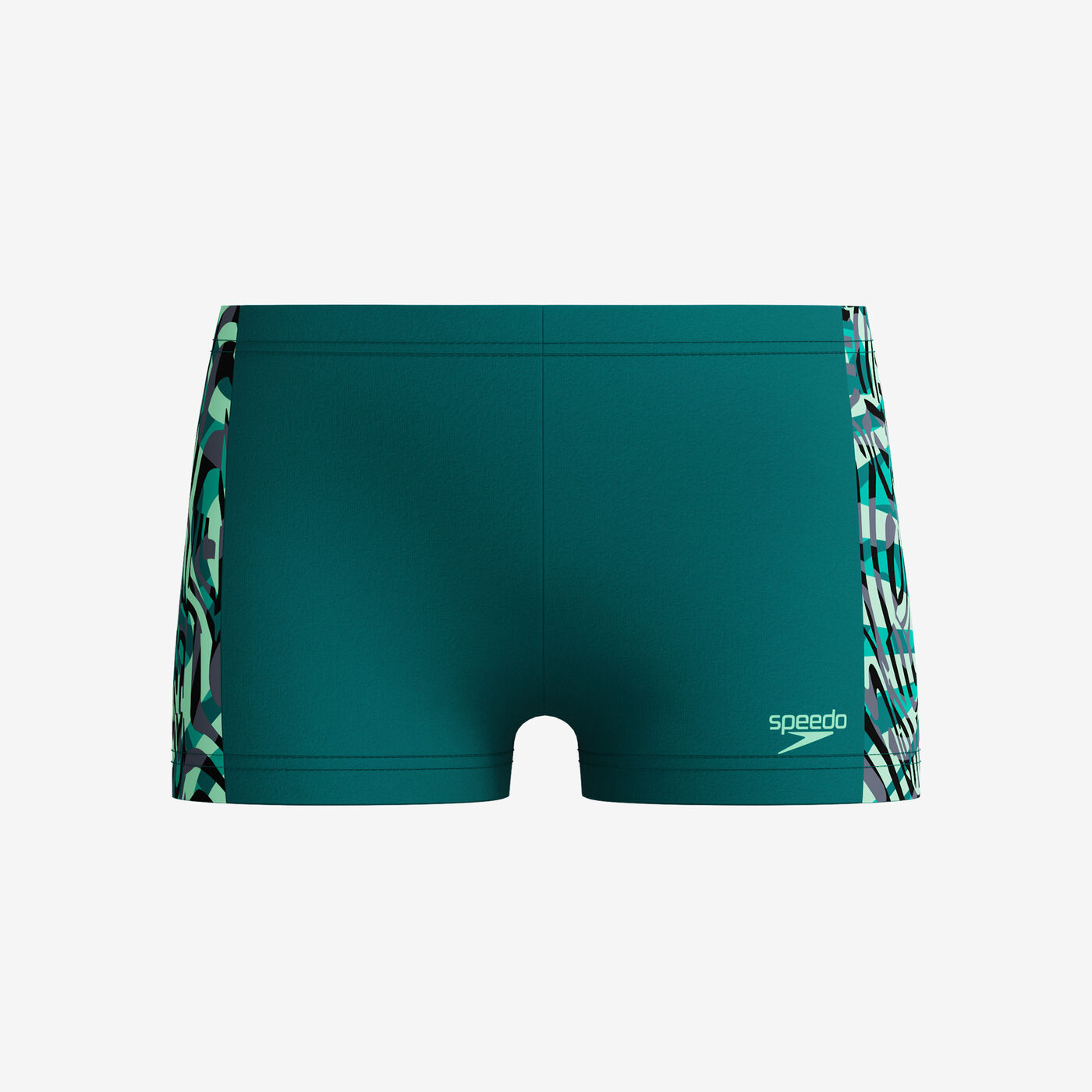 Kids' Digital Panel Swimming Shorts