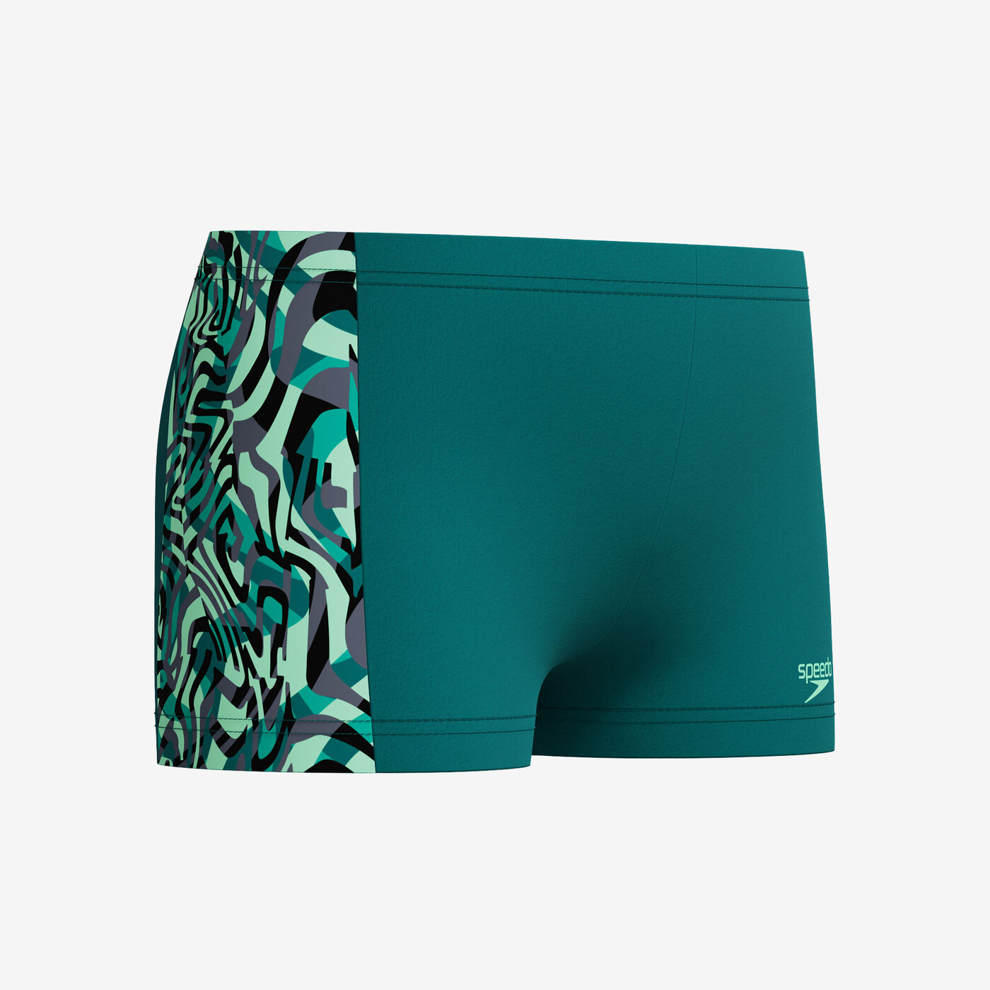 Kids' Digital Panel Swimming Shorts