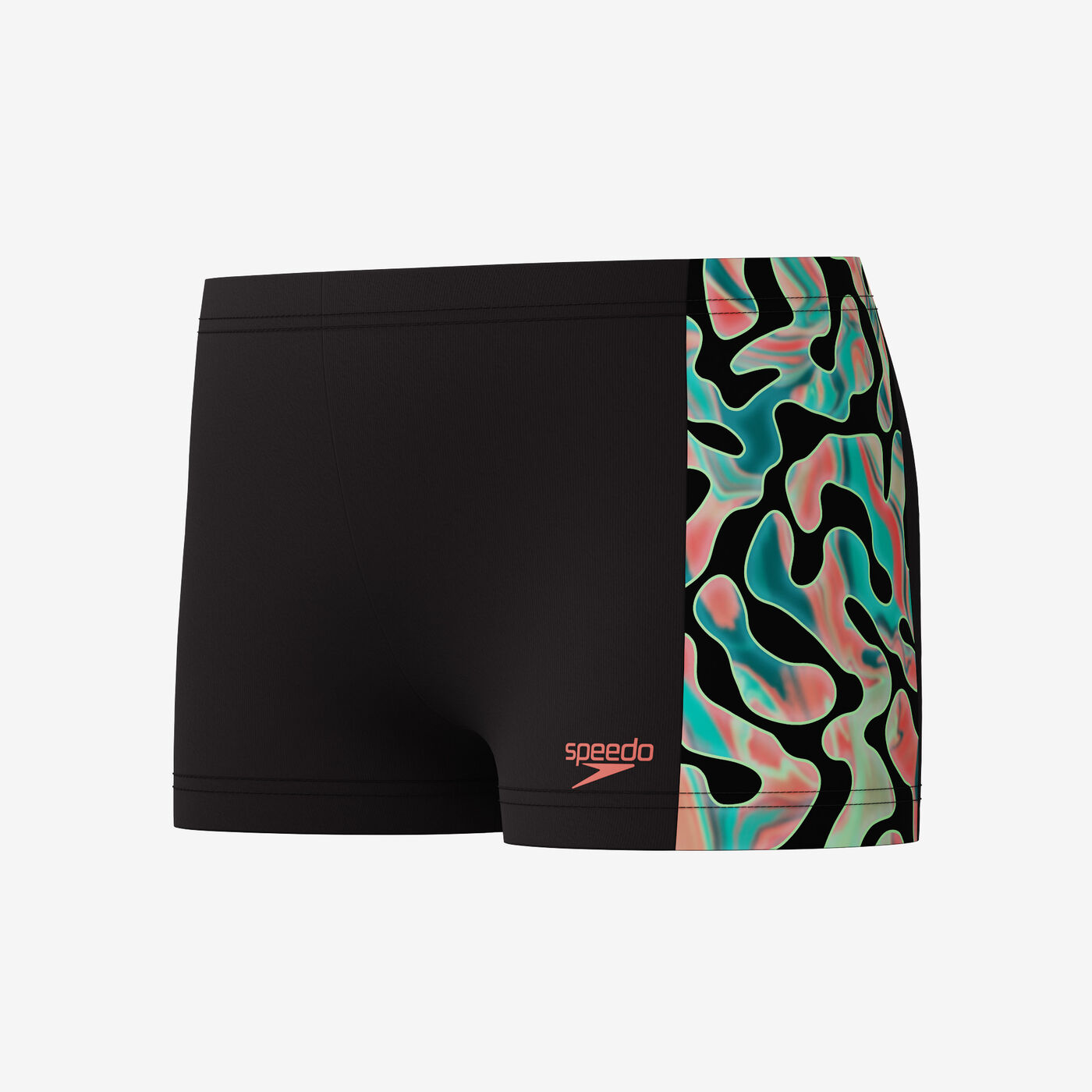 Kids' Digital Panel Swimming Shorts