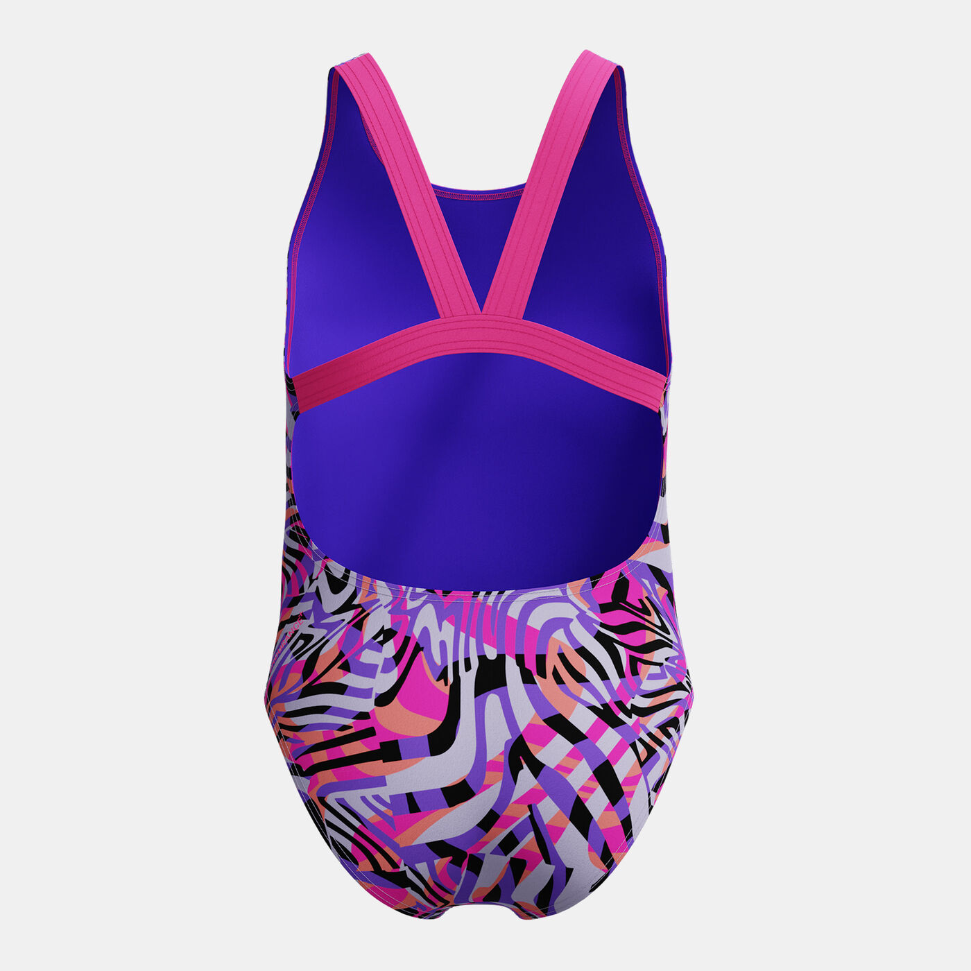 Kids' Printed Leaderback One-Piece Swimsuit
