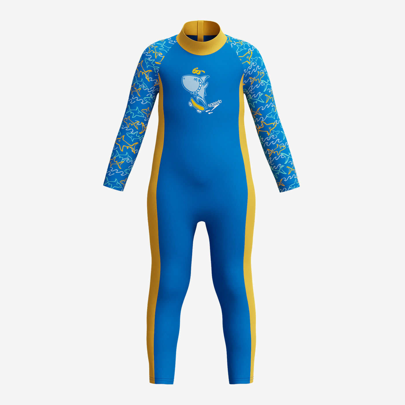 Kids' Printed All-In-One One-Piece Swimsuit