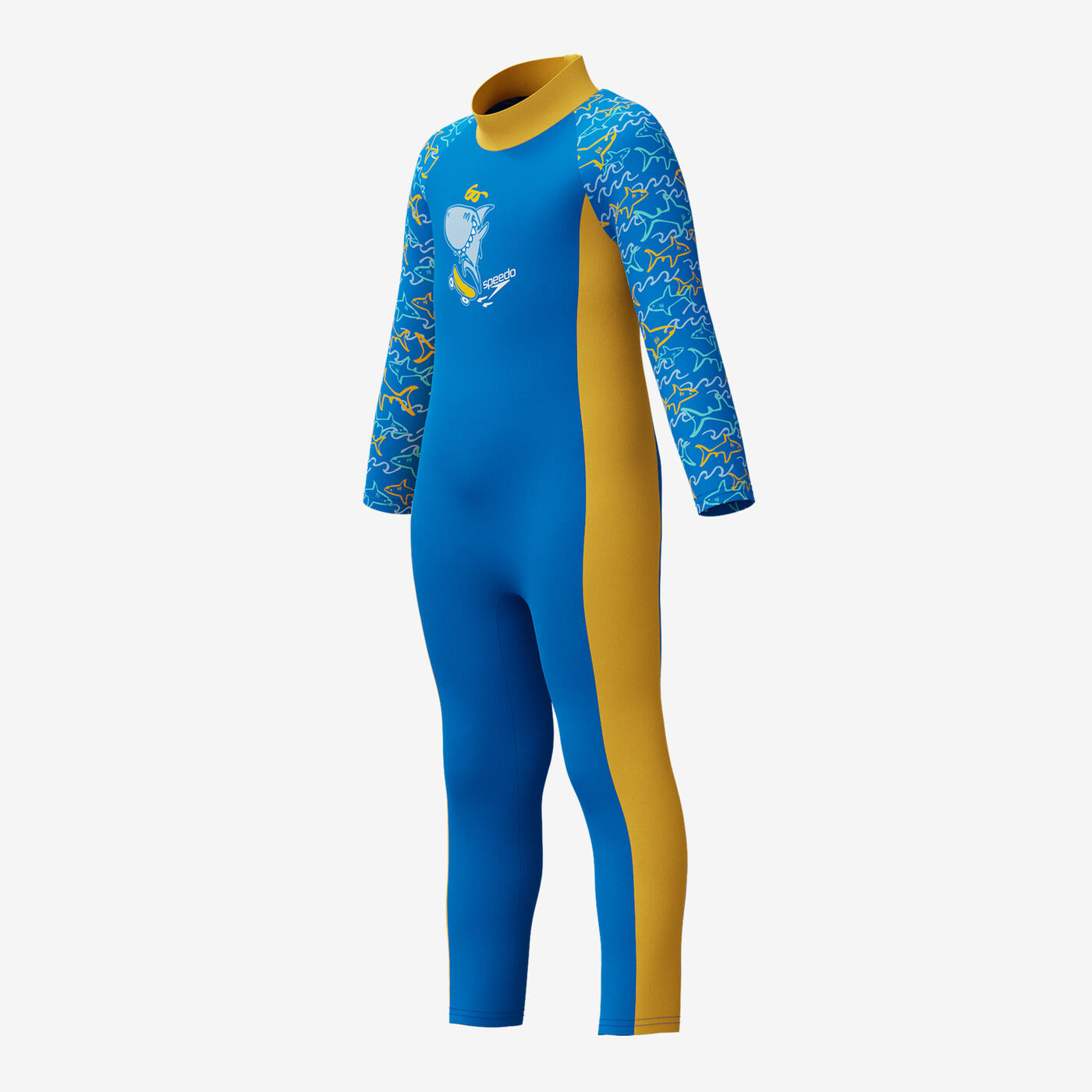 Kids' Printed All-In-One One-Piece Swimsuit