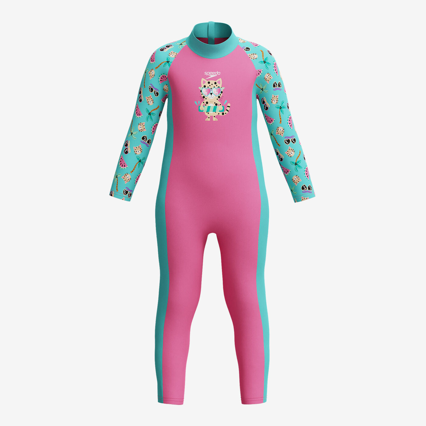 Kids' Printed All-In-One Sun Suit