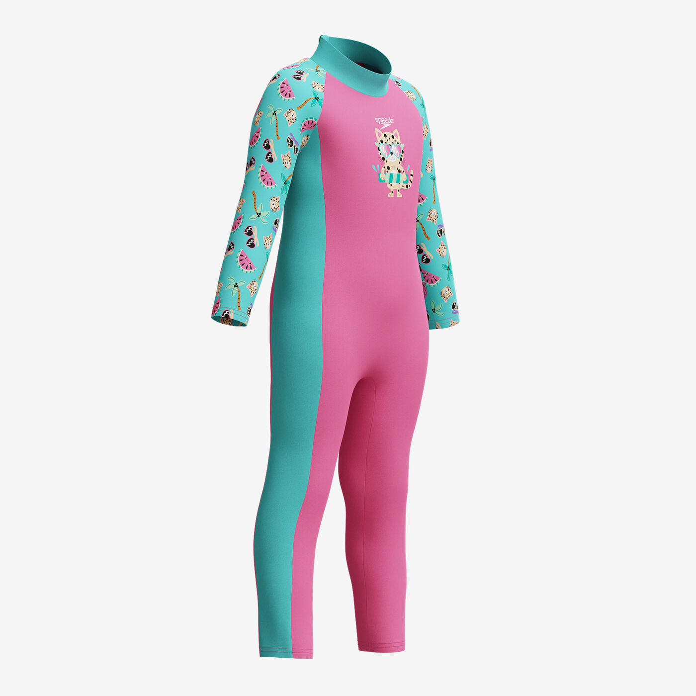 Kids' Printed All-In-One Sun Suit