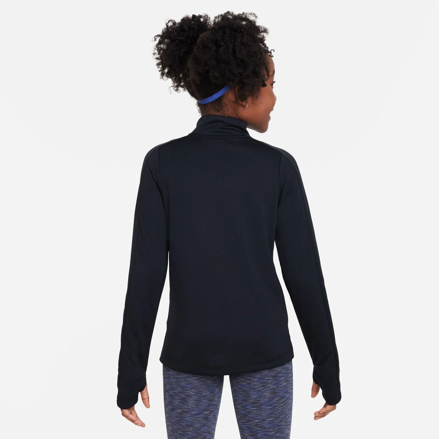 Kids' Dri-FIT Long-Sleeve 1/2-Zip Top