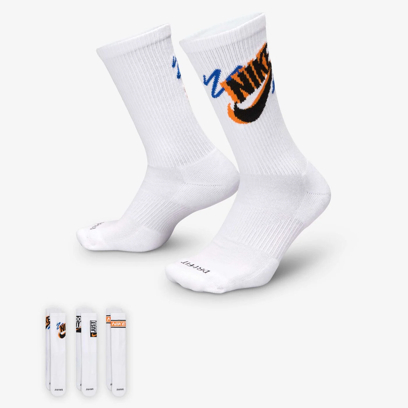 Everyday Plus Dri-FIT Crew Socks (3 Pairs)