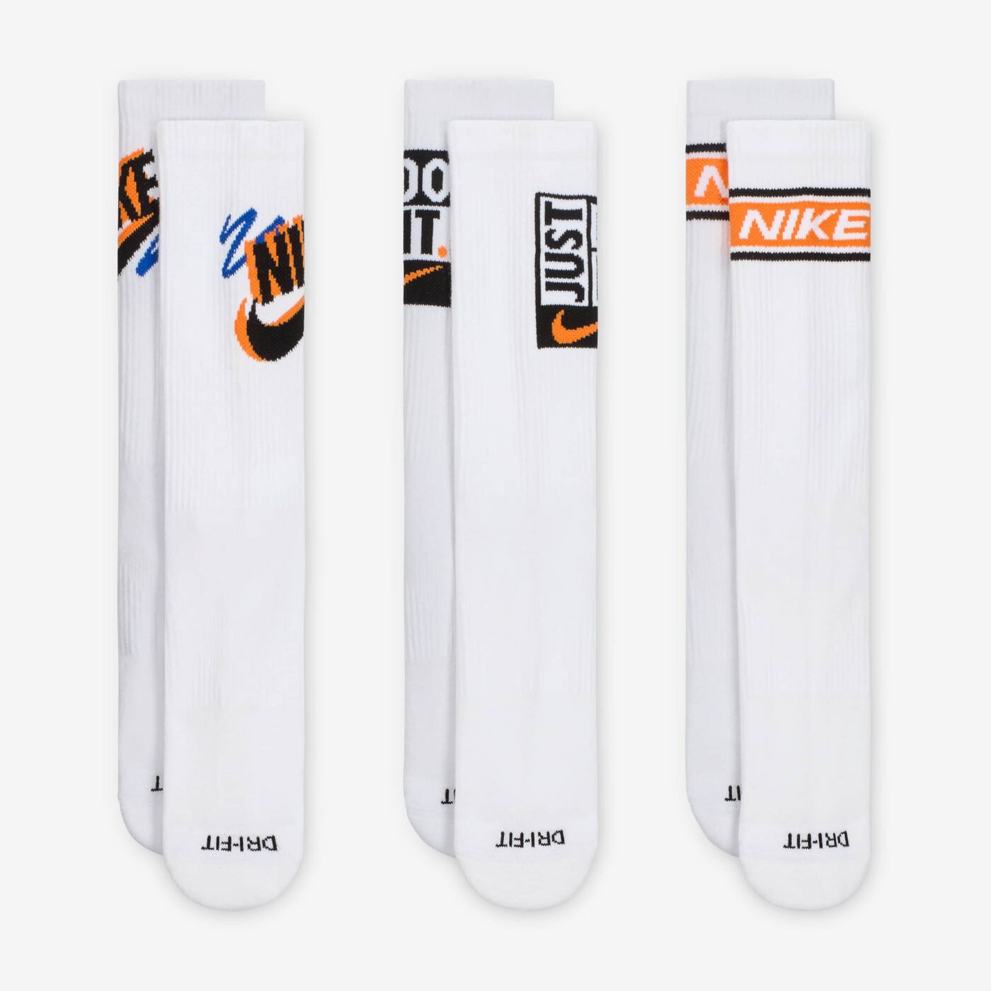 Everyday Plus Dri-FIT Crew Socks (3 Pairs)