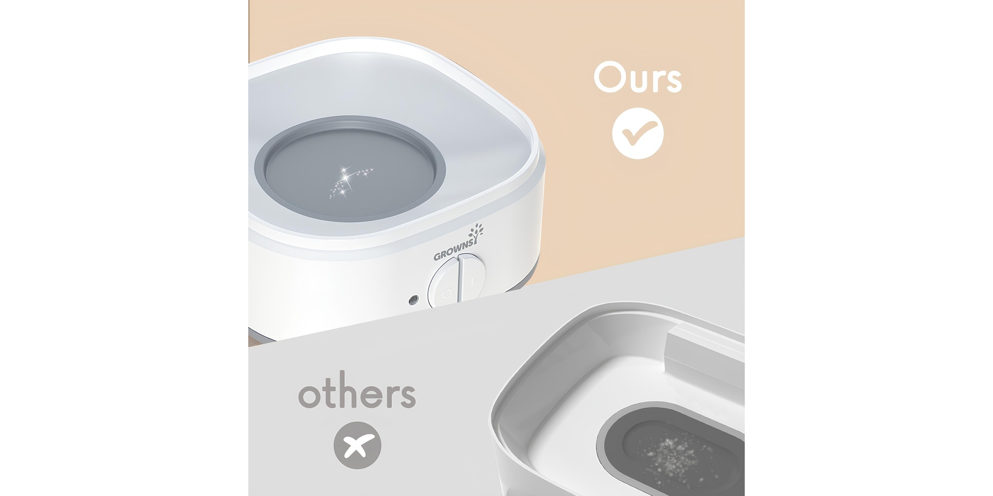 Bottle Sterilizer, Baby Bottle Steam Sterilizer, Electric Baby Bottle Sanitizer with Timer for Baby Bottles, Pacifiers, Pump Parts