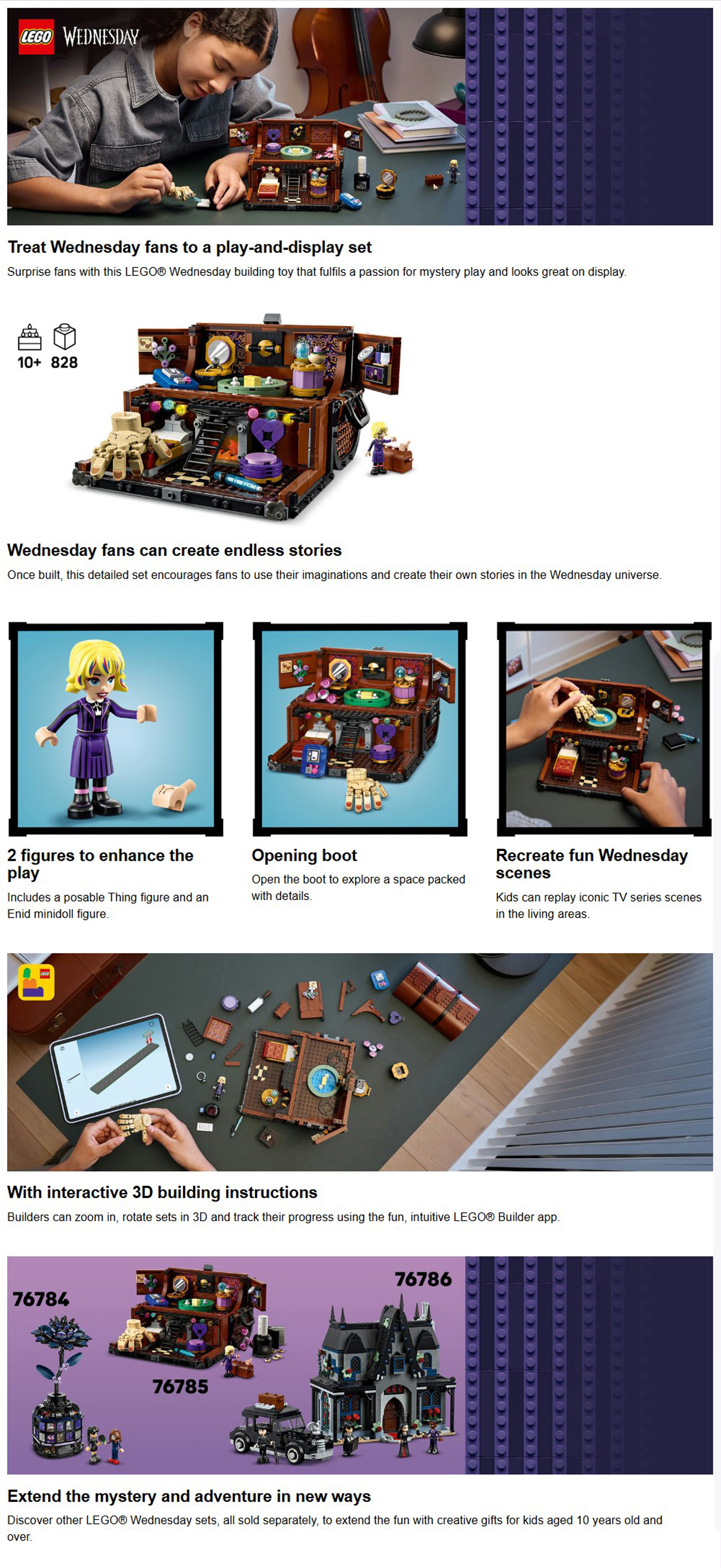 Wednesday Thing's Apartment 76785 (828) Pieces