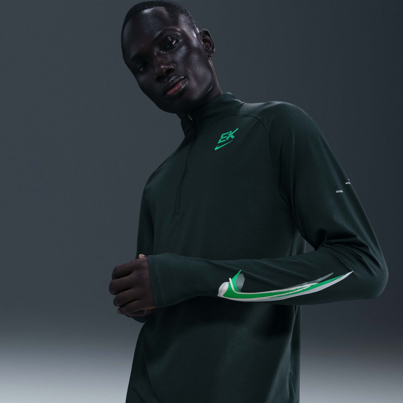 Men's Stride Eliud Kipchoge Dri-FIT 1/4-Zip Running Top