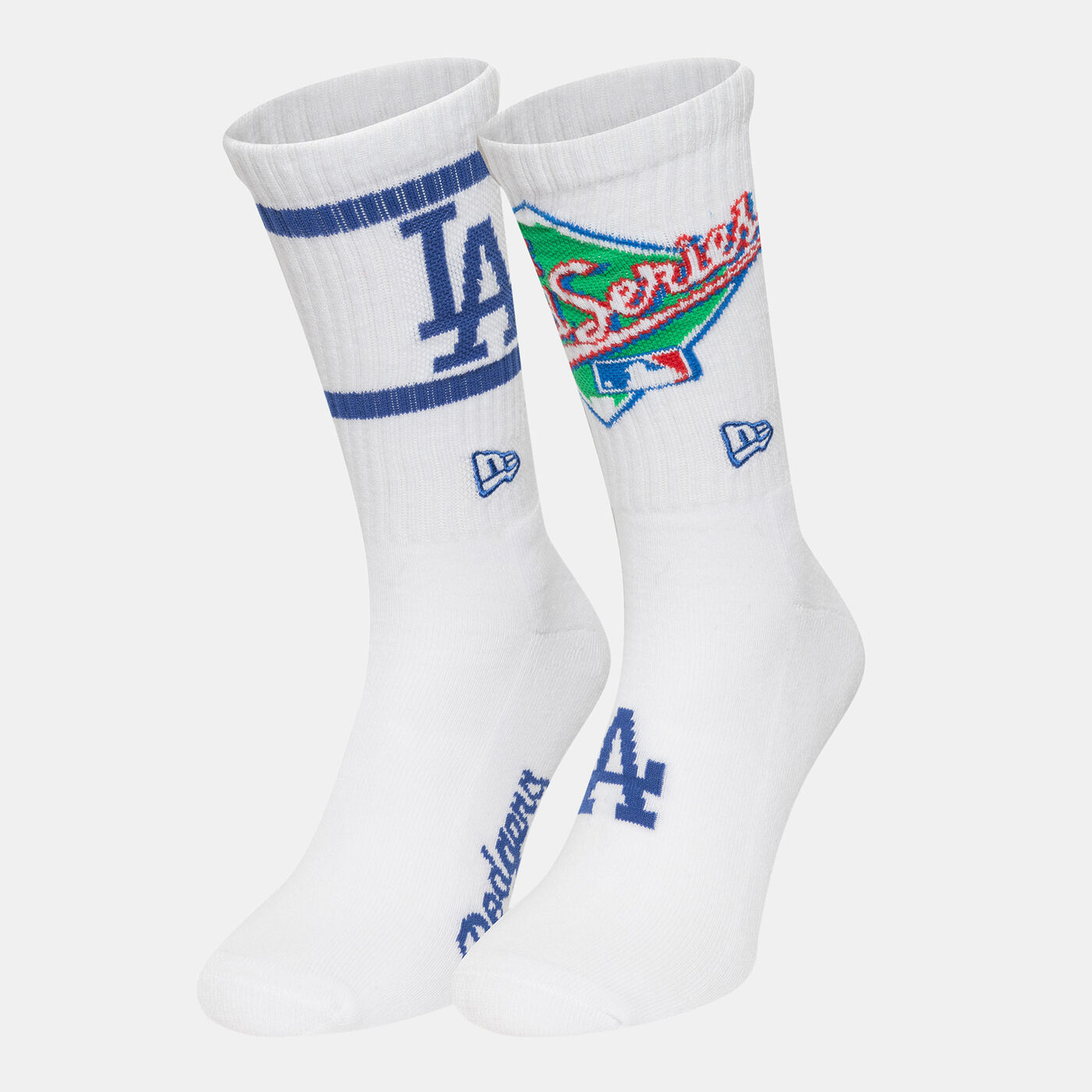 MLB Los Angeles Dodgers World Series Crew Socks (2 Pairs)