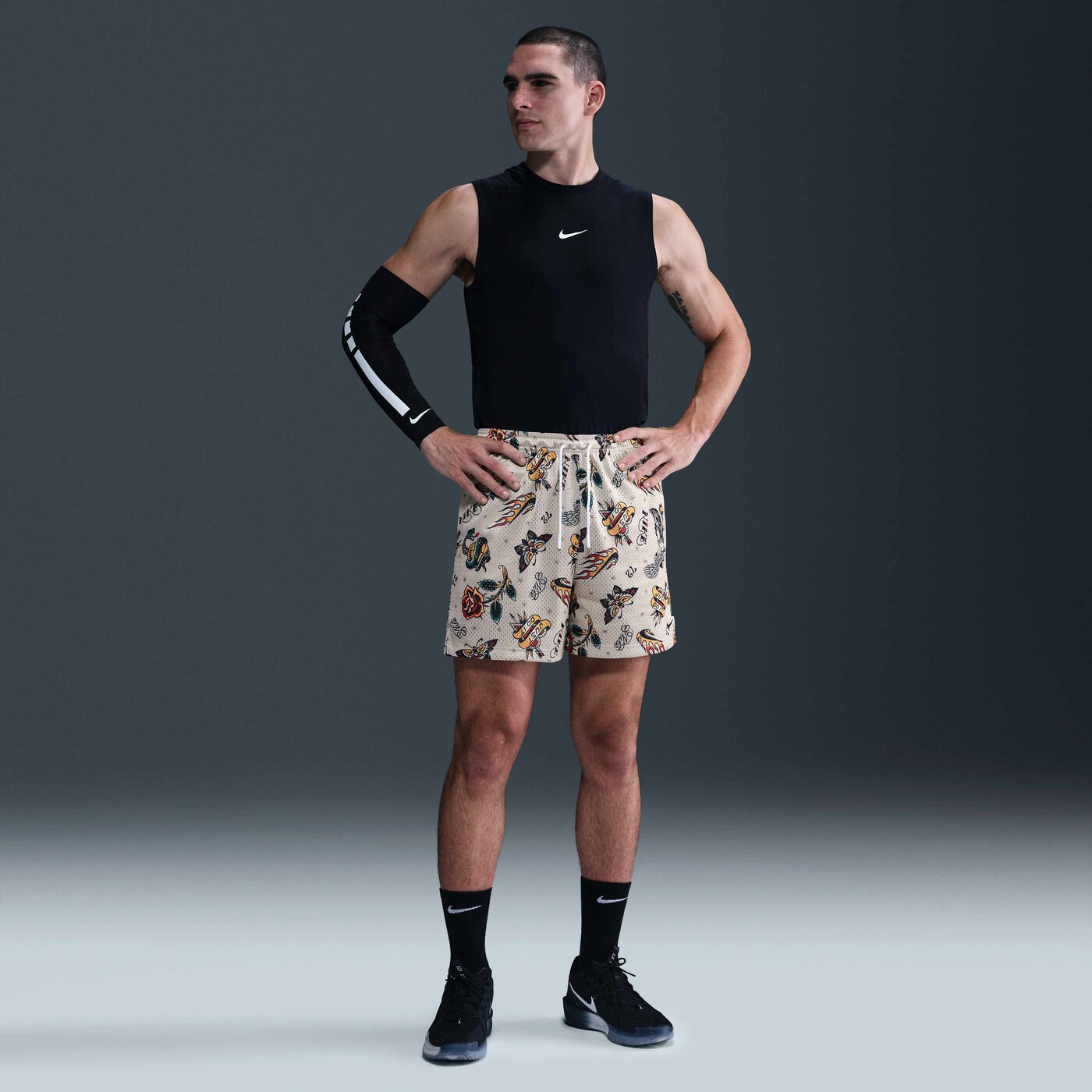 Men's Dri-FIT Practice Mesh Basketball Shorts