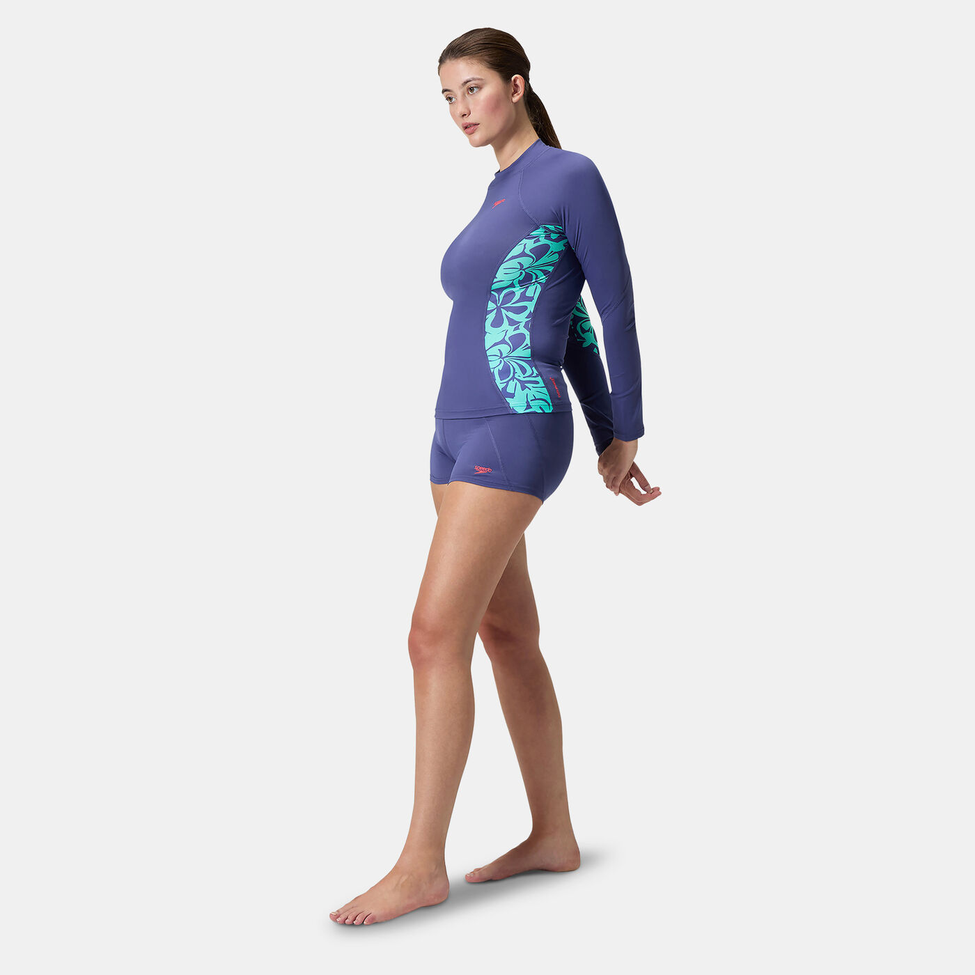 Women's Panel Swimming Shorts