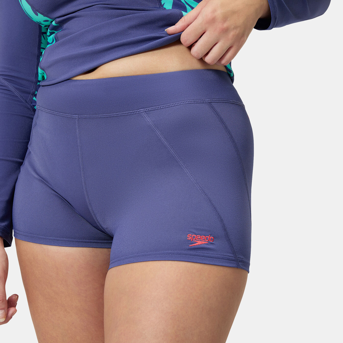 Women's Panel Swimming Shorts