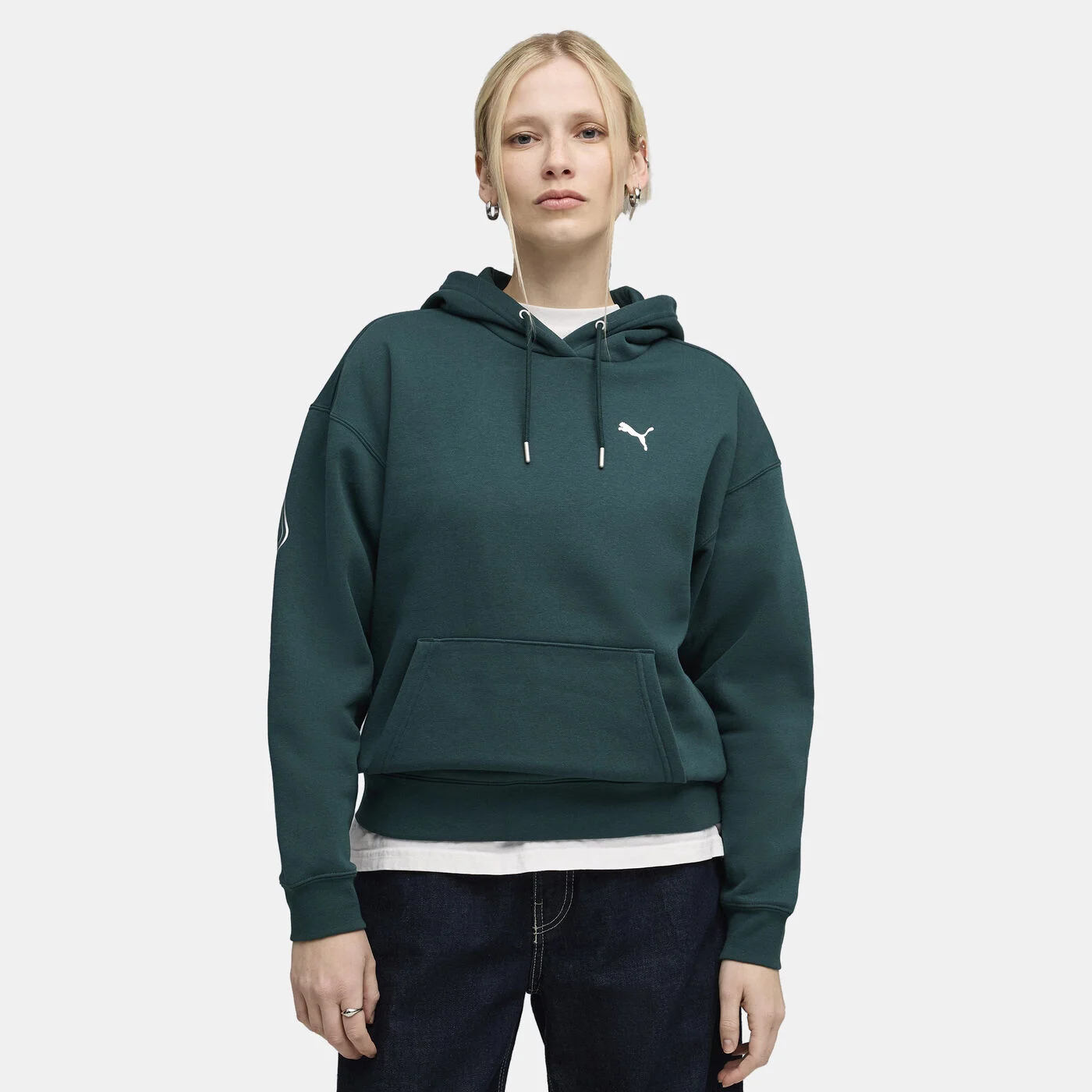 Women's Maximal Metallic Comfort Hoodie