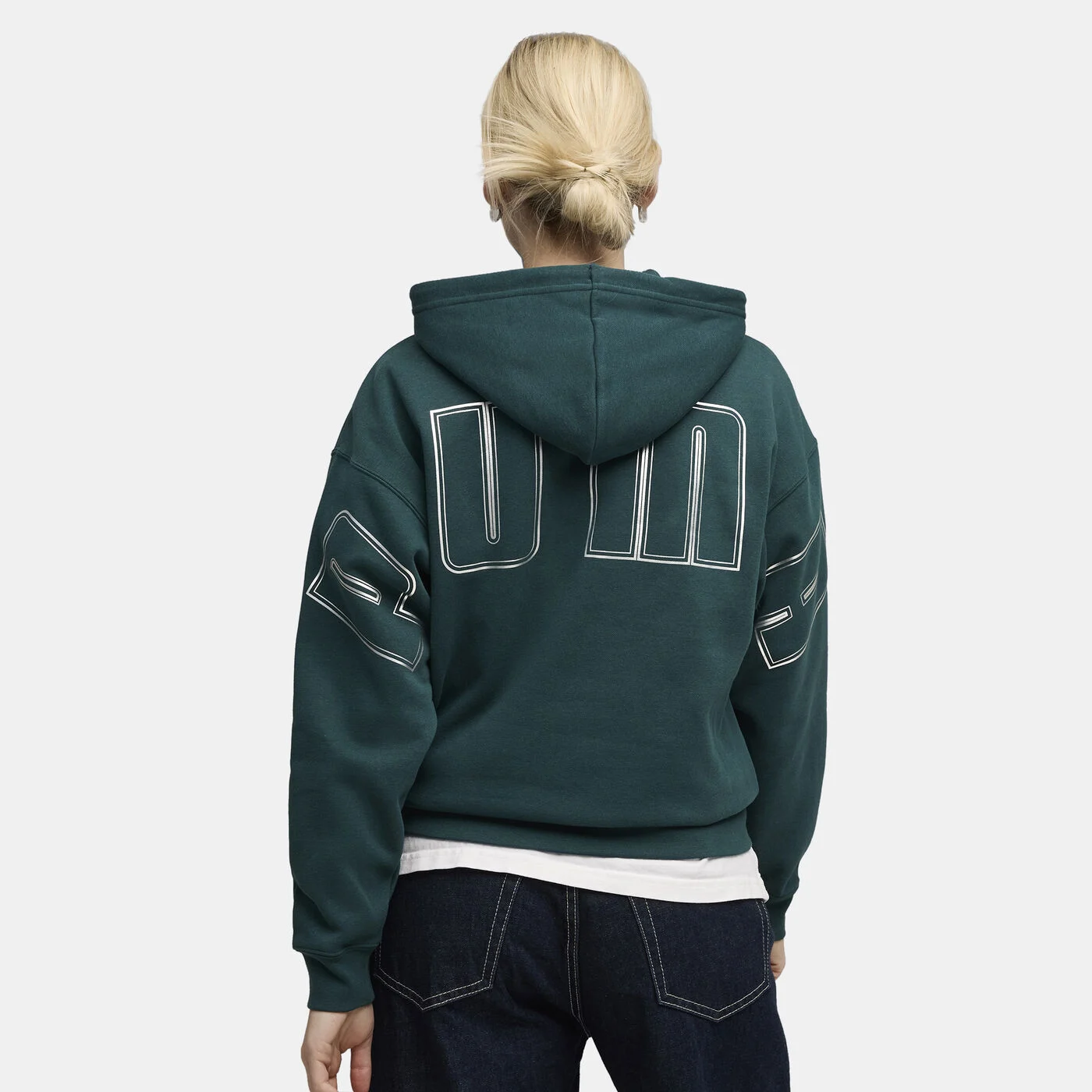 Women's Maximal Metallic Comfort Hoodie