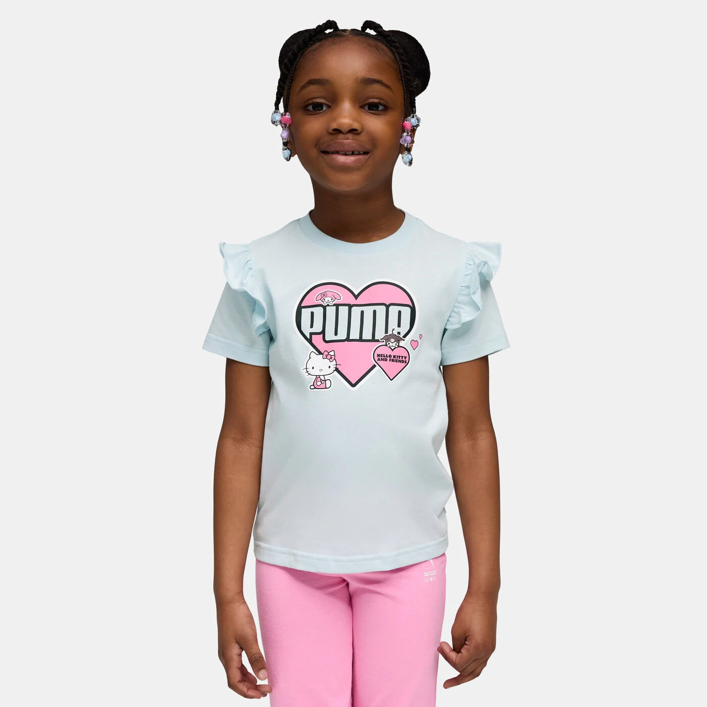 Kids' Hello Kitty And Friends Ruffle T-Shirt