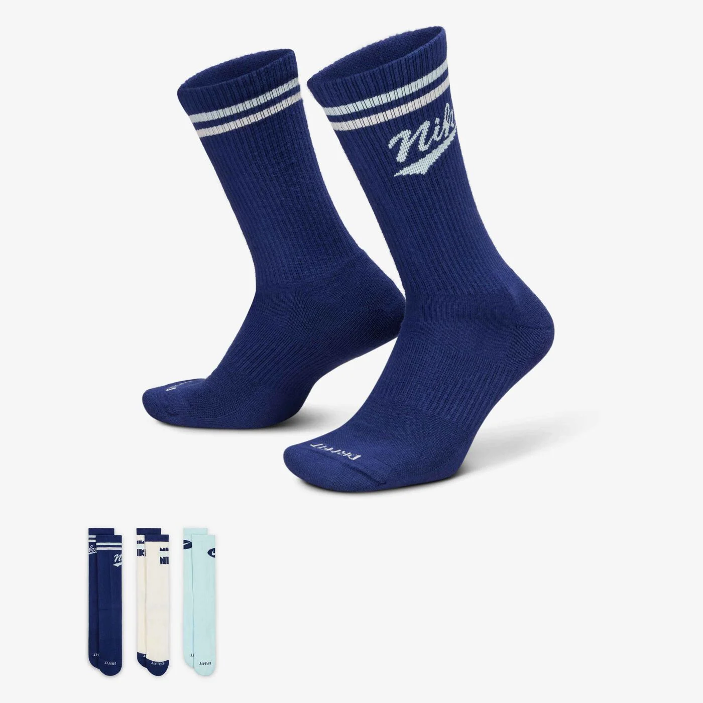 Everyday Plus Dri-FIT Crew Socks (3 Pairs)