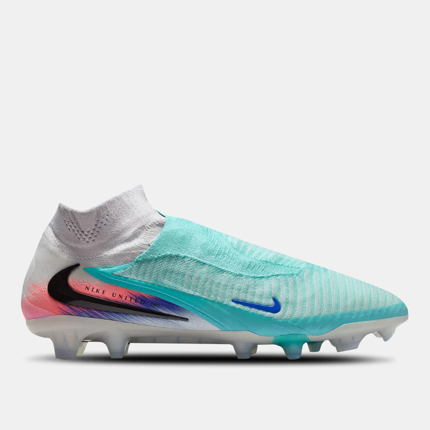 Men's United Phantom 6 High Elite Firm-Ground Football Shoes