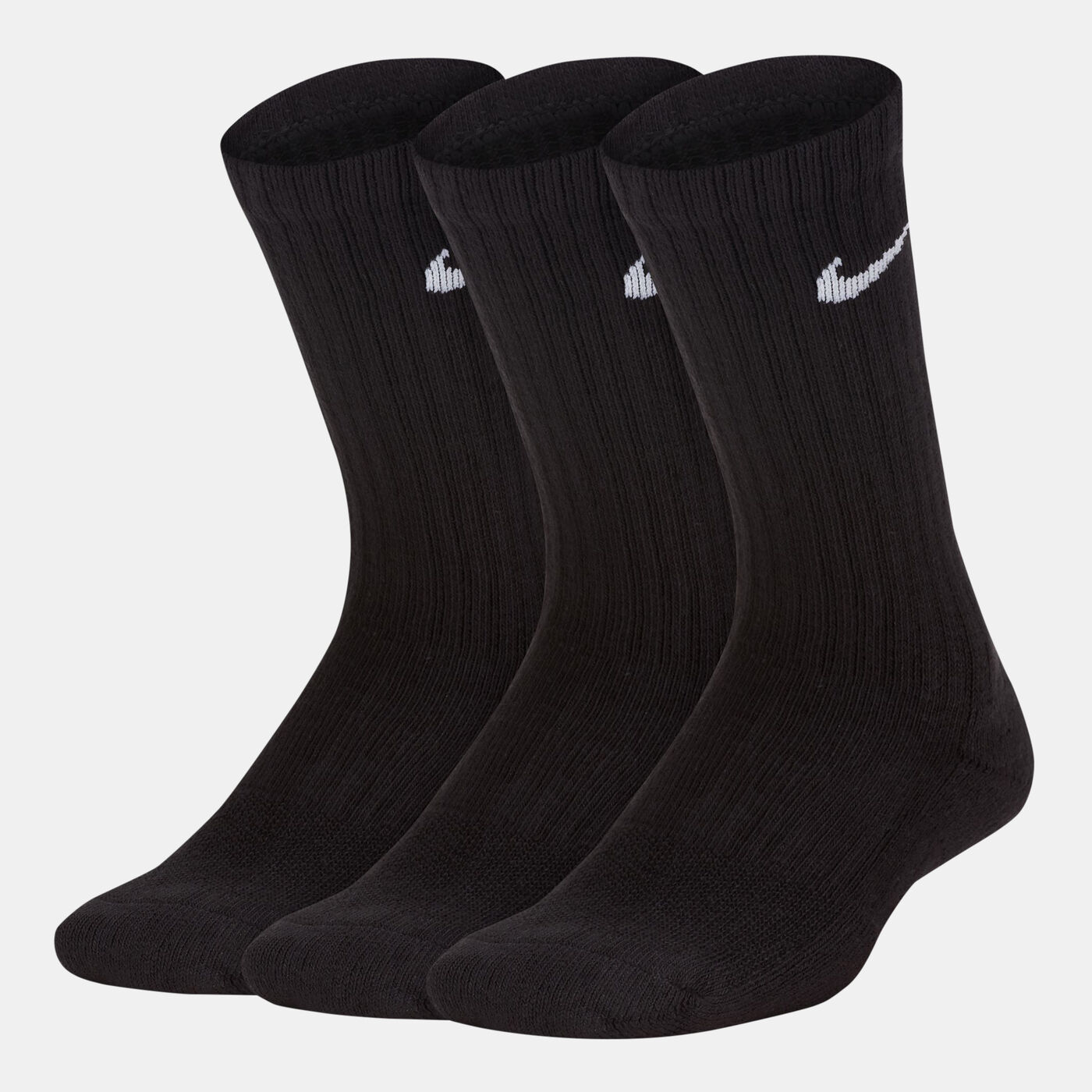 Kids' Performance Cushioned Crew Socks (3 Pair) (Older Kids)