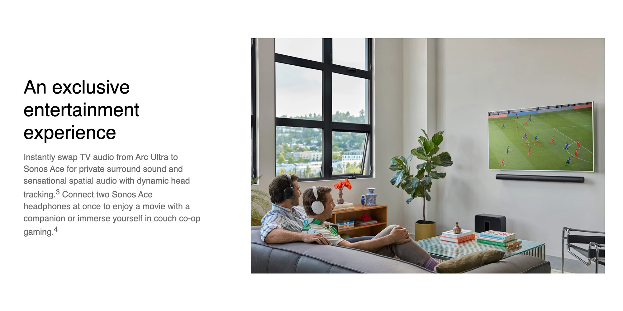 Arc Ultra - Premium Soundbar with Dolby Atmos and Voice Control - 9.1.4 Surround Sound for TV and Music - ARCG2UK1BLK Black