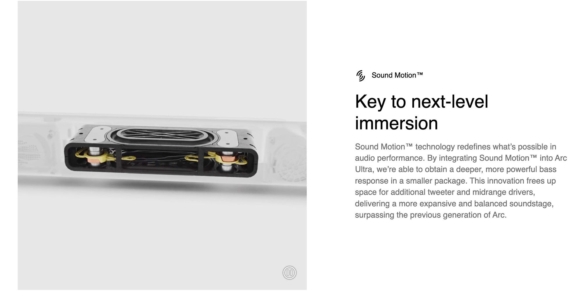 Arc Ultra - Premium Soundbar with Dolby Atmos and Voice Control - 9.1.4 Surround Sound for TV and Music - ARCG2UK1BLK Black